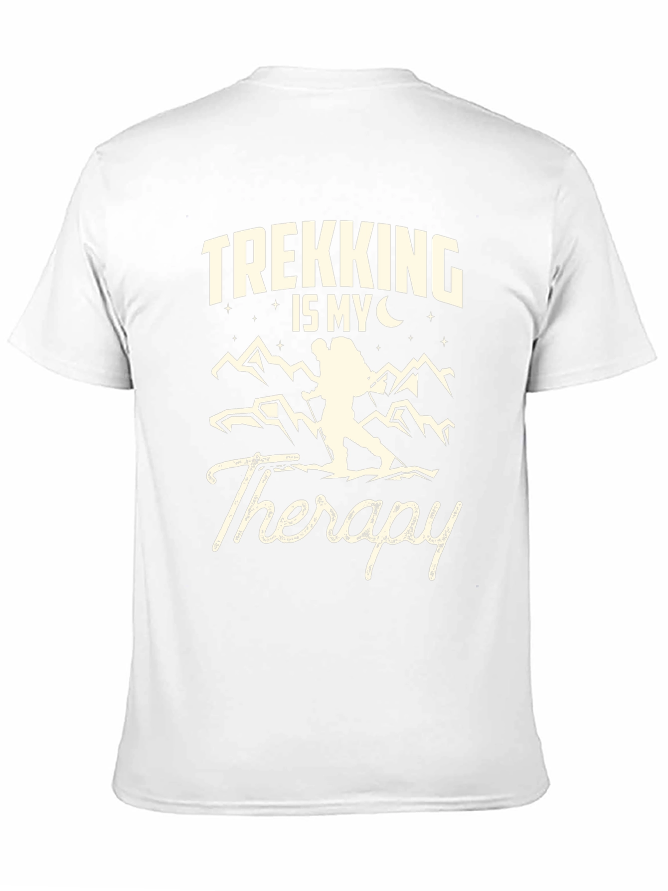 Trekking Is My Therapy Graphic T-Shirt