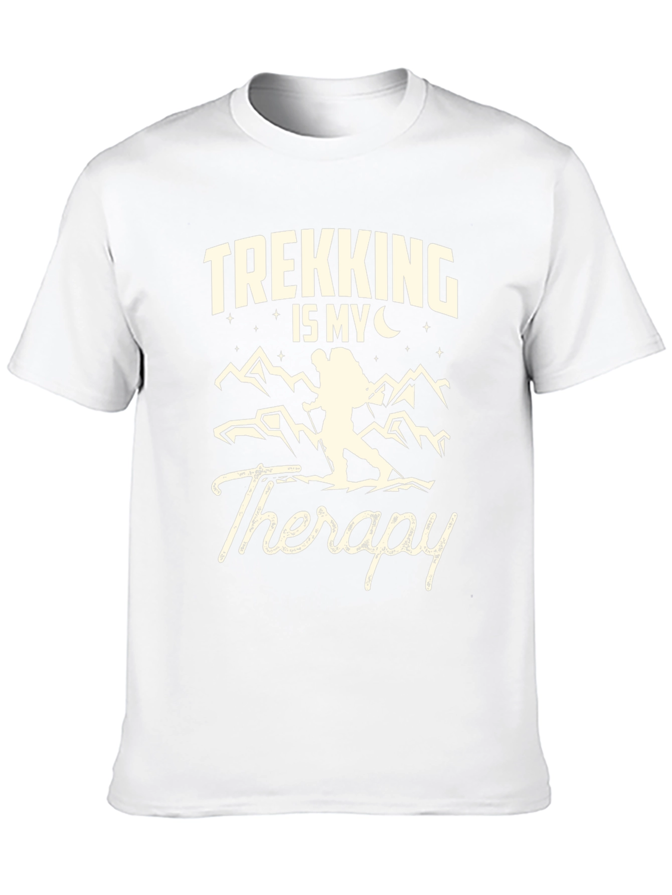 Trekking Is My Therapy Graphic T-Shirt