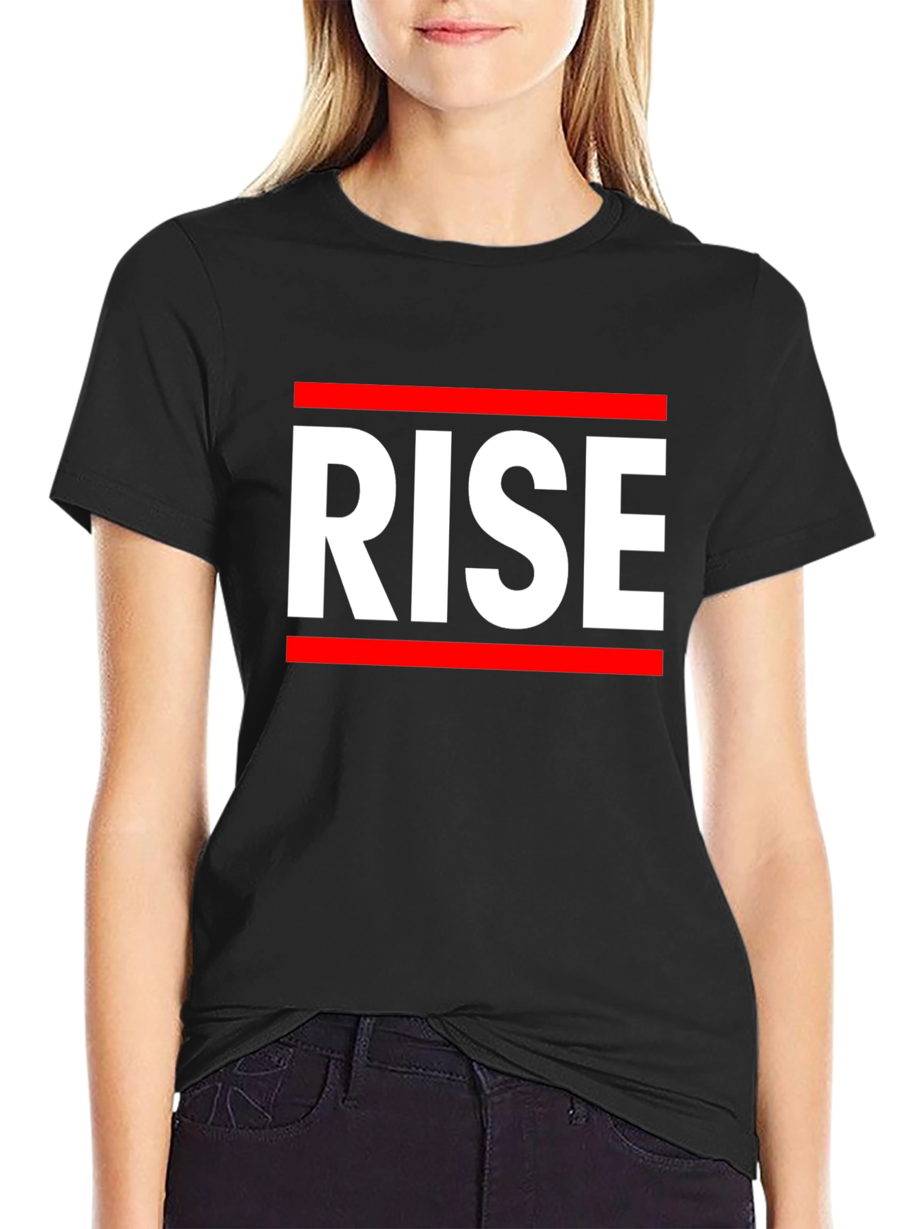RISE Graphic Tee - Bold Statement T-Shirt