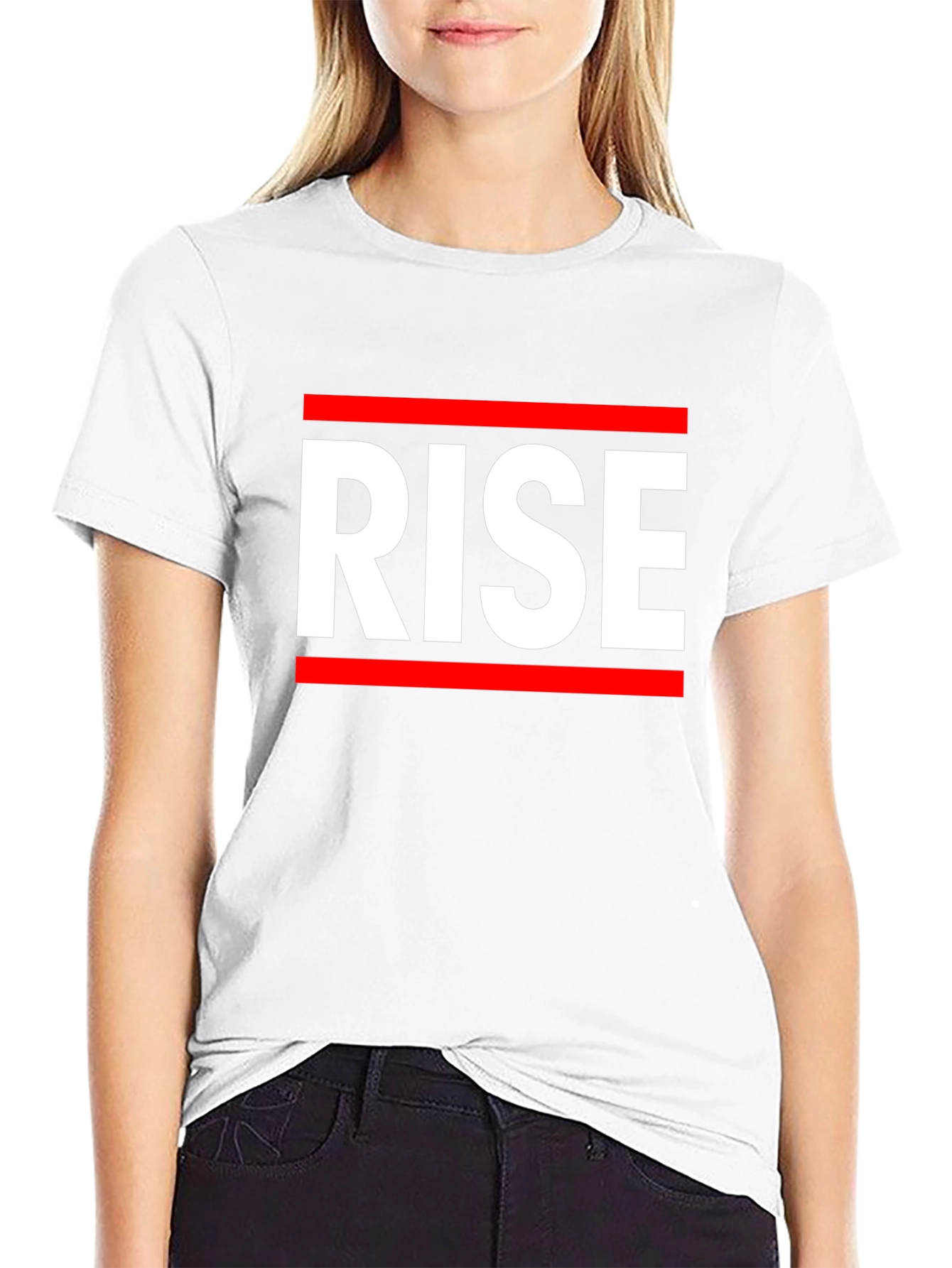RISE Graphic Tee - Bold Statement T-Shirt