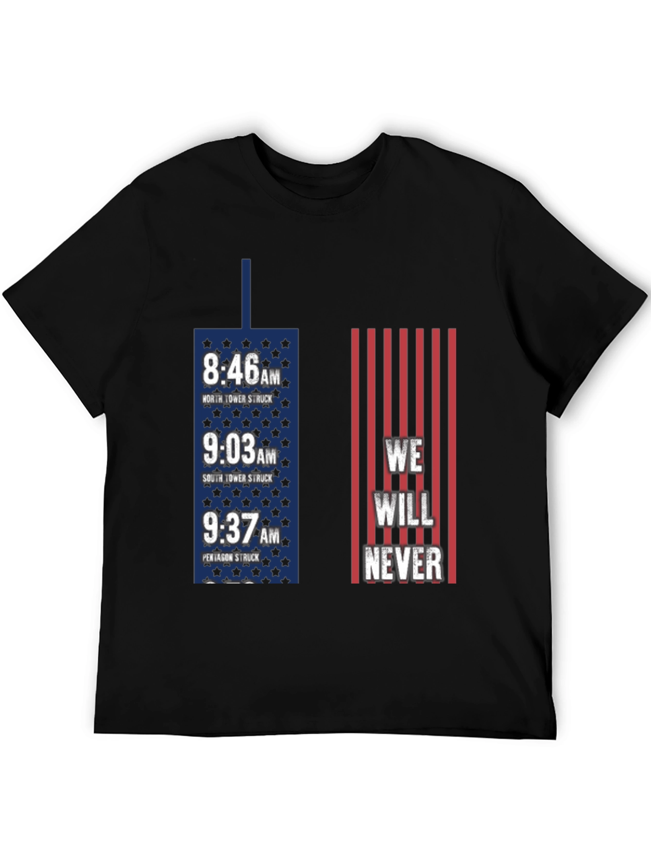 Patriotic 9/11 Never Forget T-Shirt