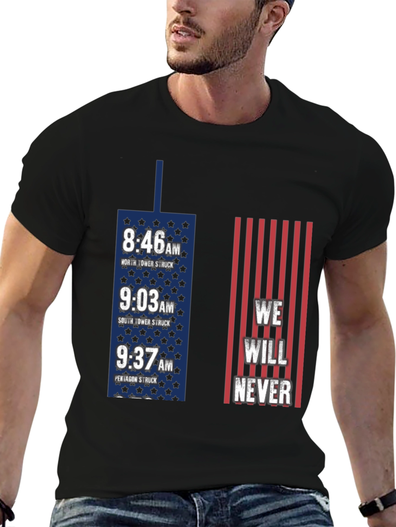 Patriotic 9/11 Never Forget T-Shirt