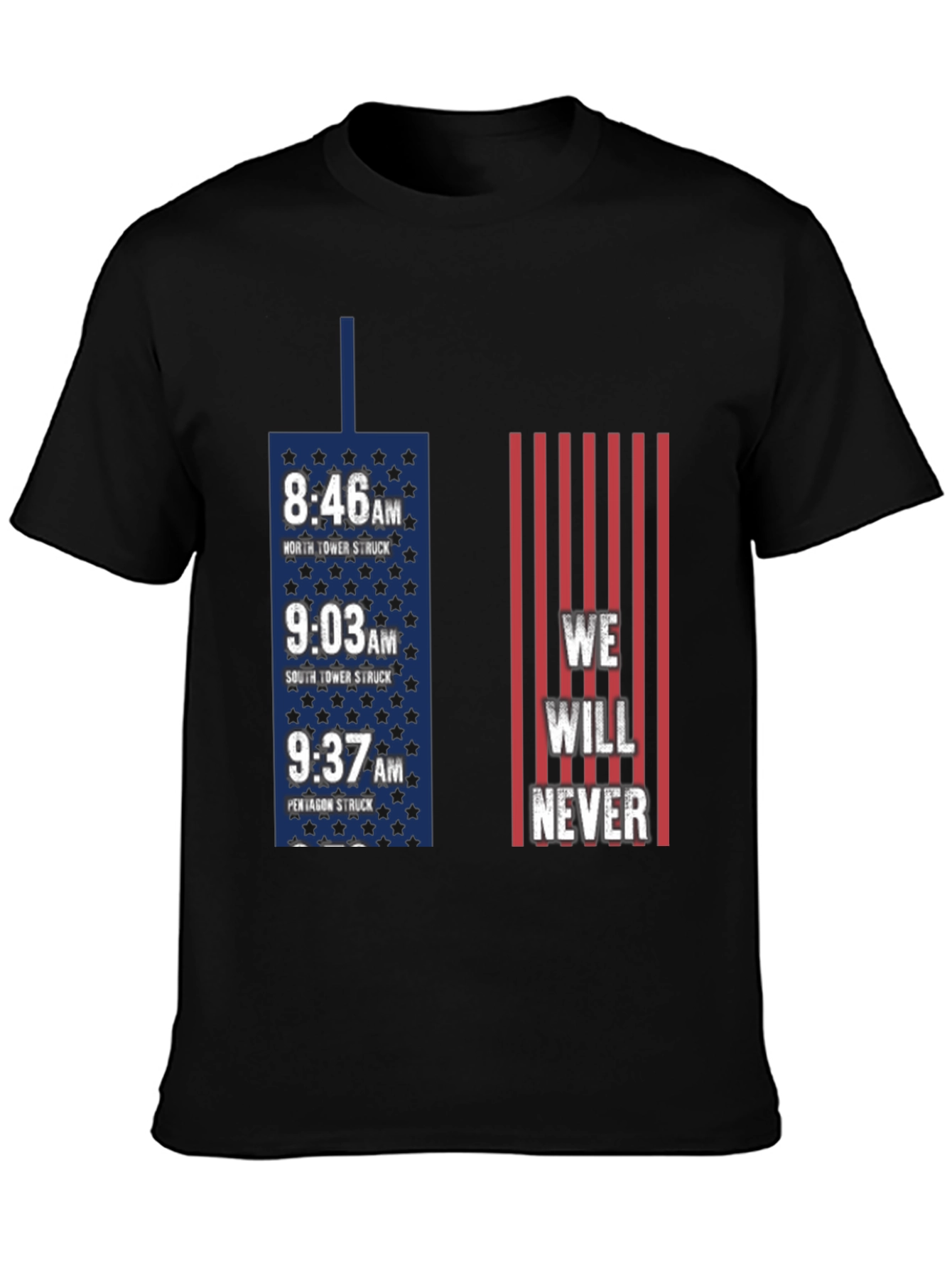 Patriotic 9/11 Never Forget T-Shirt