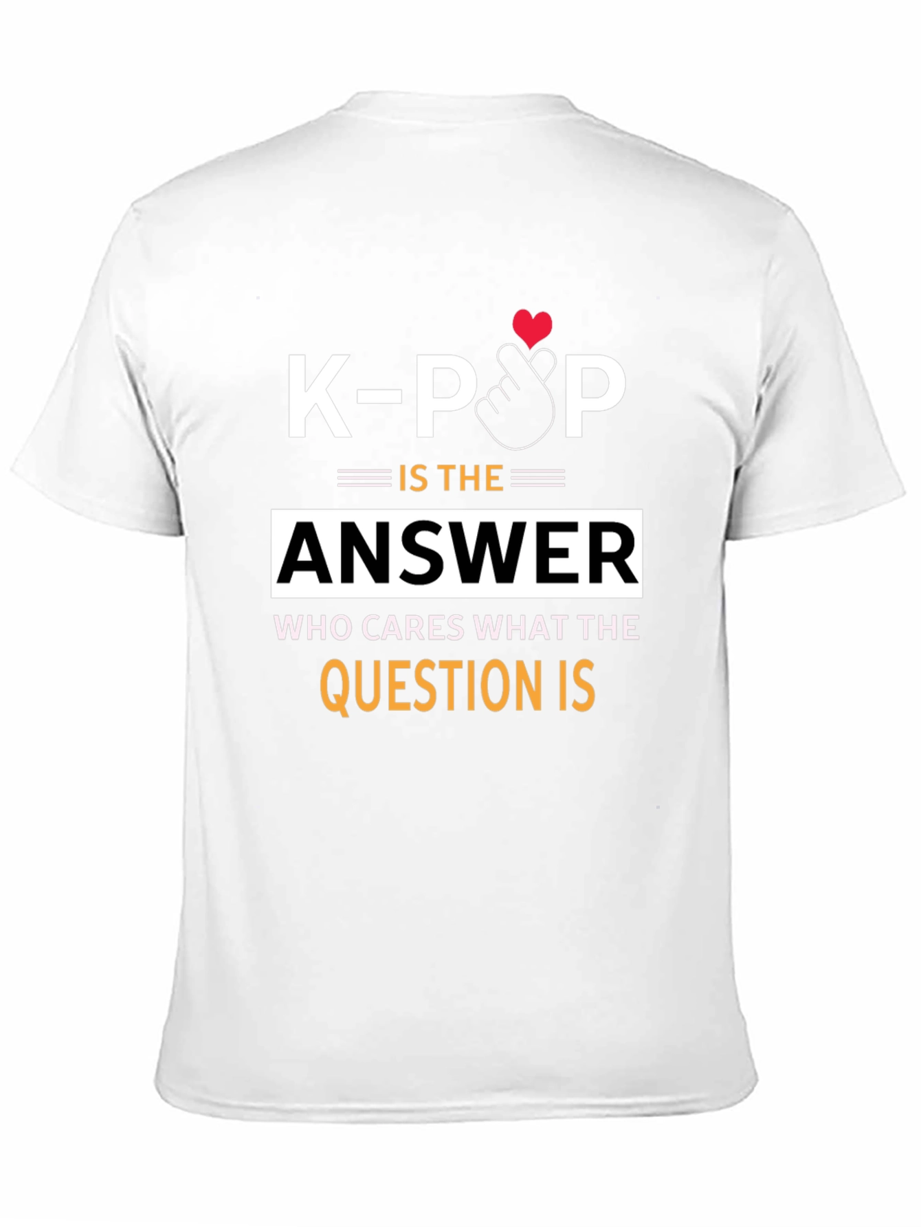 K-Pop Is The Answer Graphic T-Shirt
