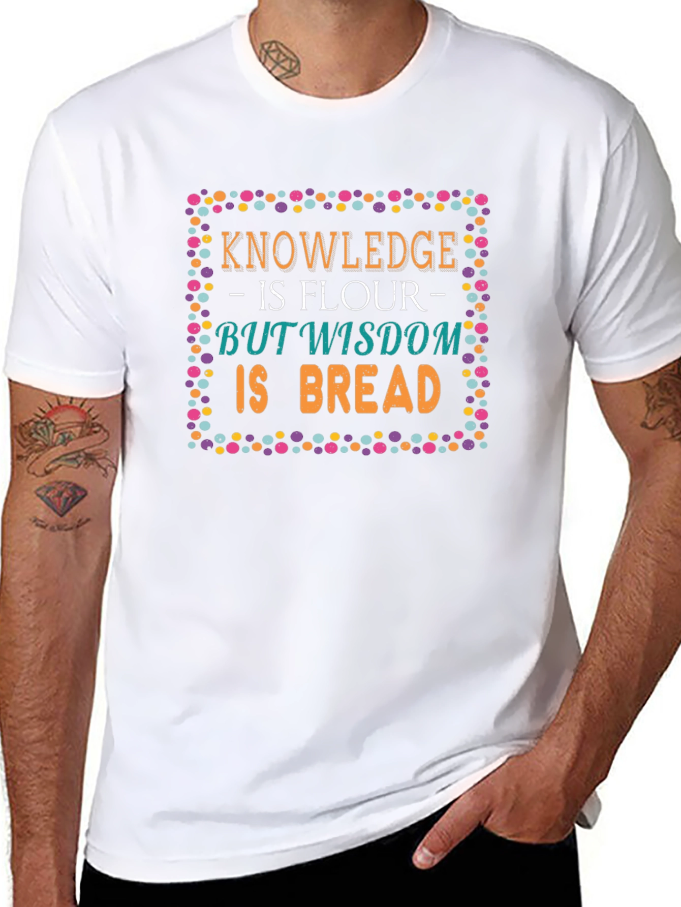 Knowledge Wisdom Bread T-Shirt