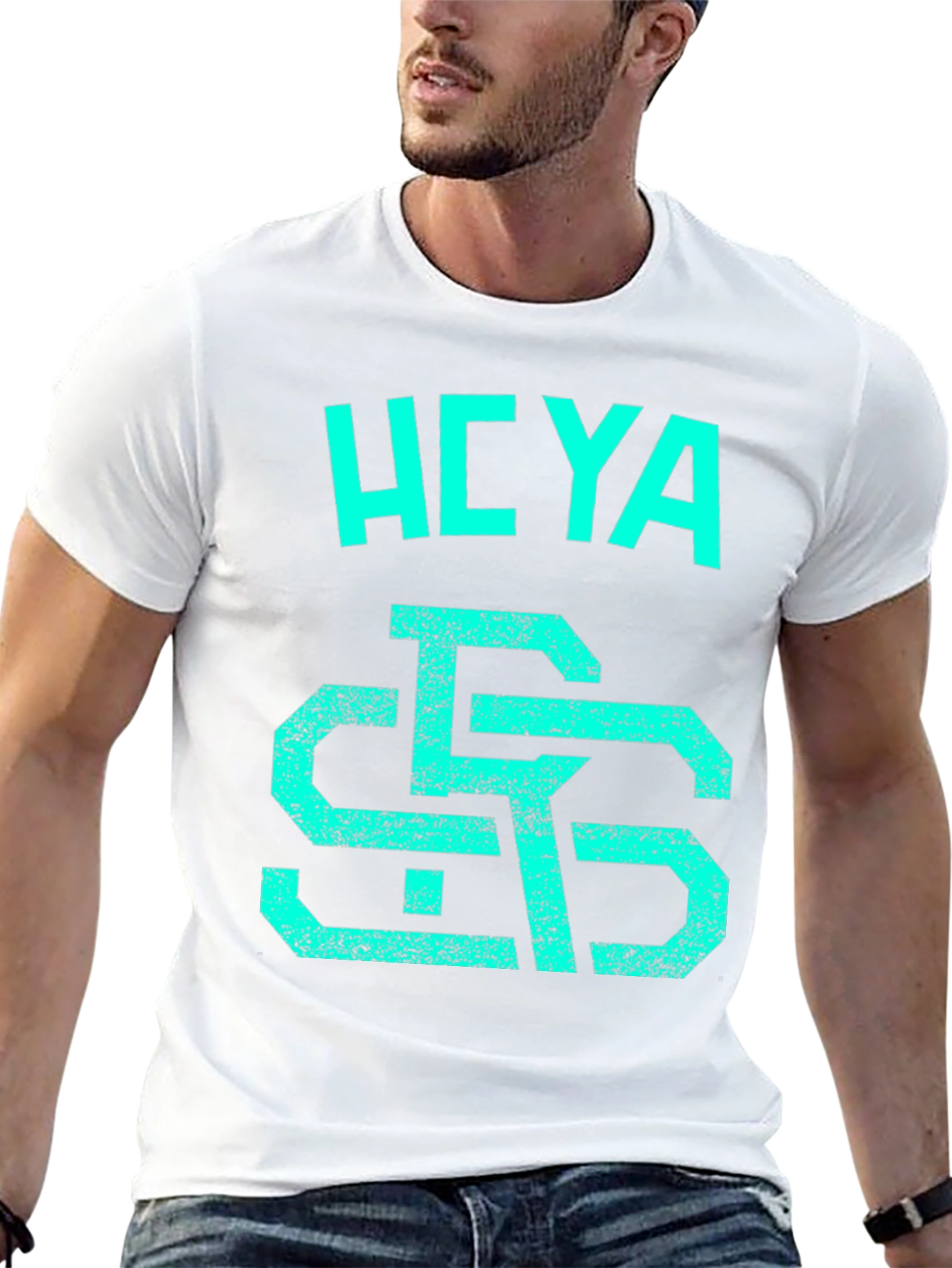 Hoya Saxa T-Shirt Graphic Print Short Sleeve Black
