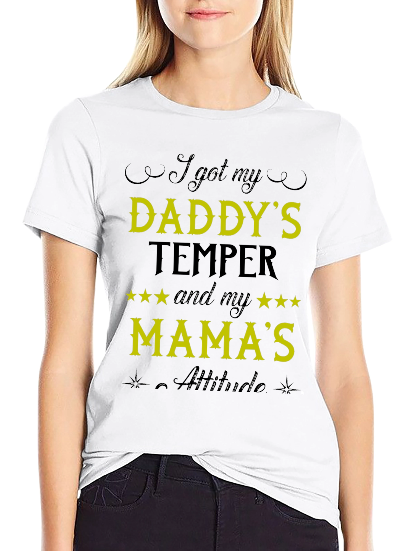 I Got My Daddys Temper Funny T-Shirt
