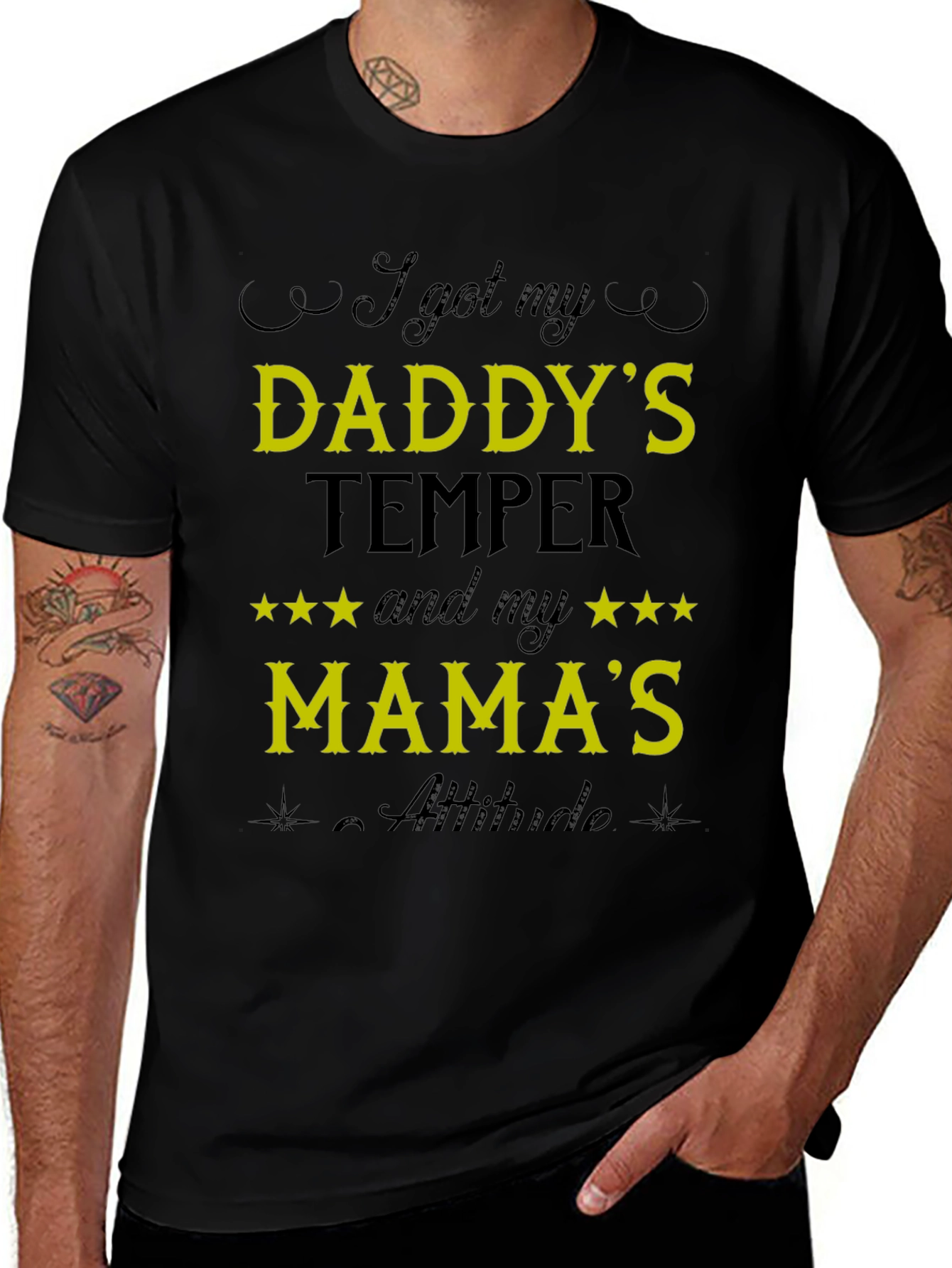 I Got My Daddys Temper Funny T-Shirt