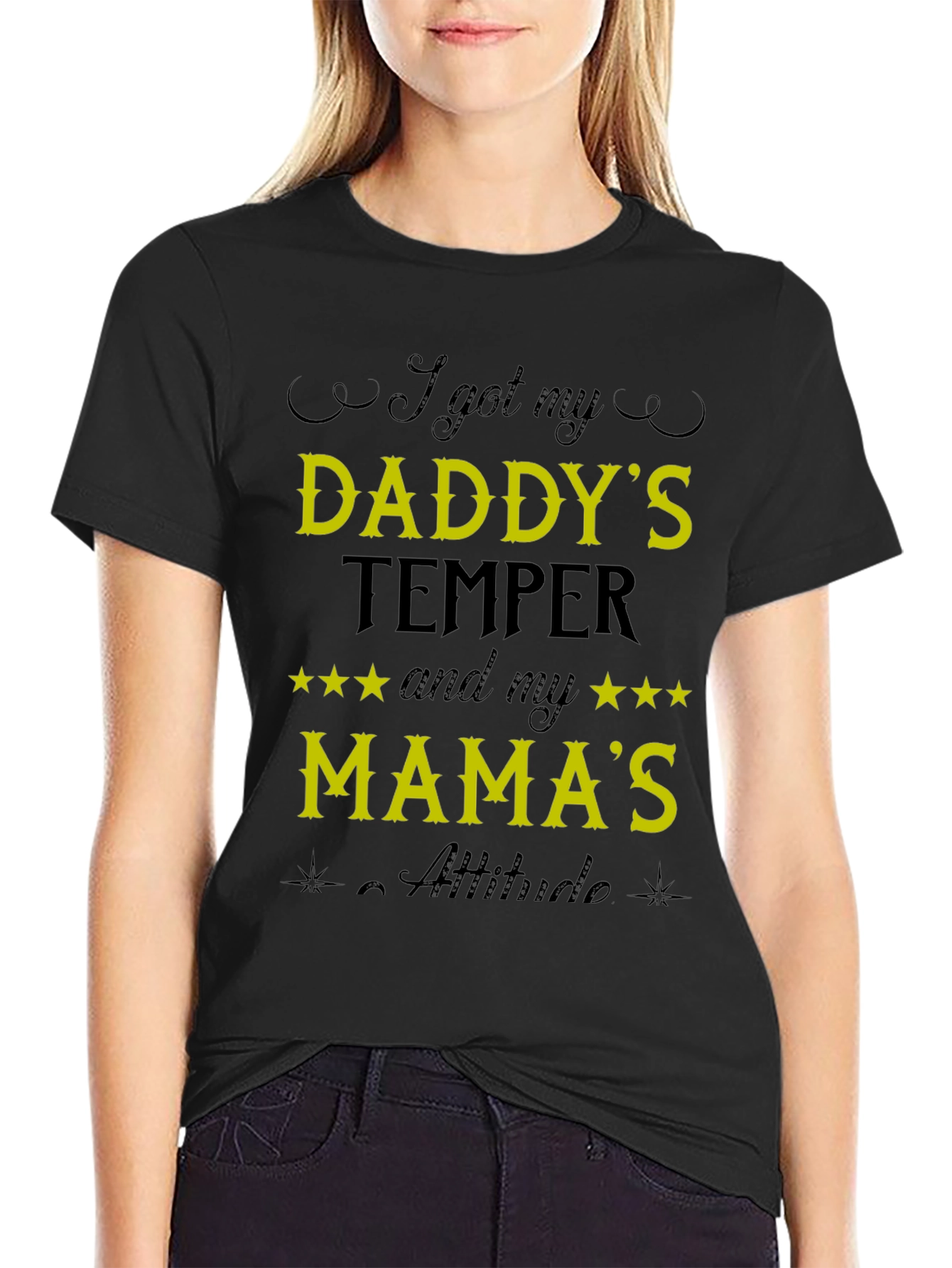 I Got My Daddys Temper Funny T-Shirt