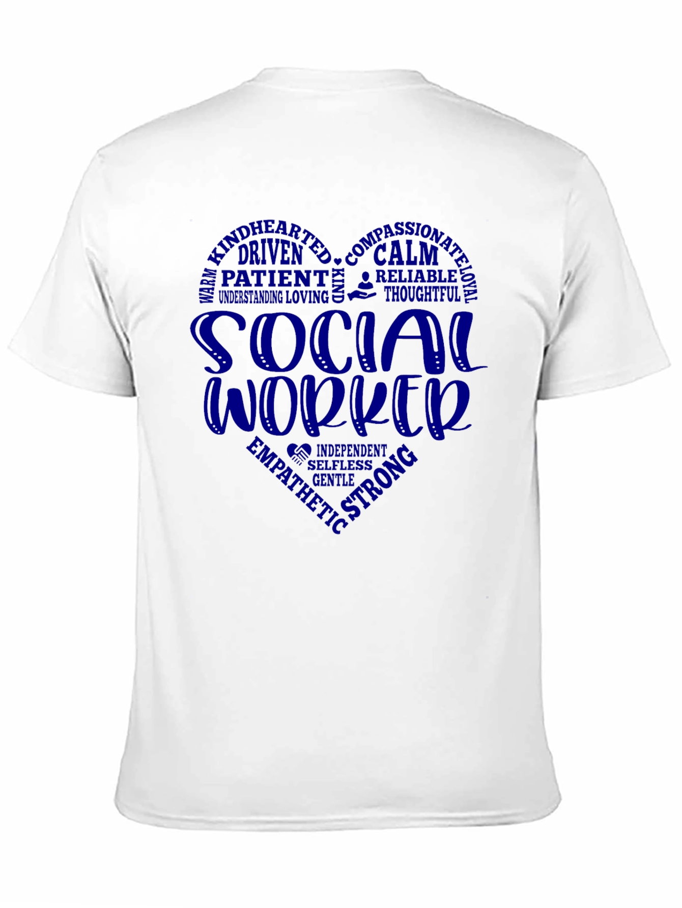 Social Worker Heart Graphic Tee