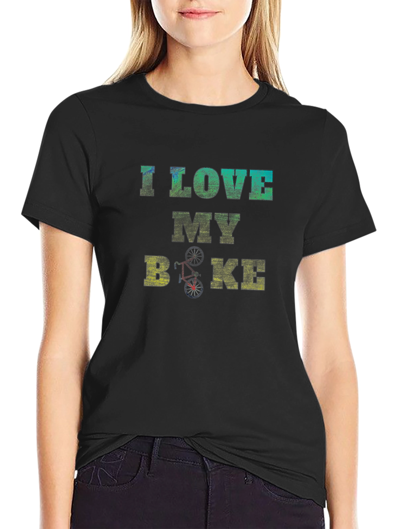 I Love My Bike Graphic T-Shirt