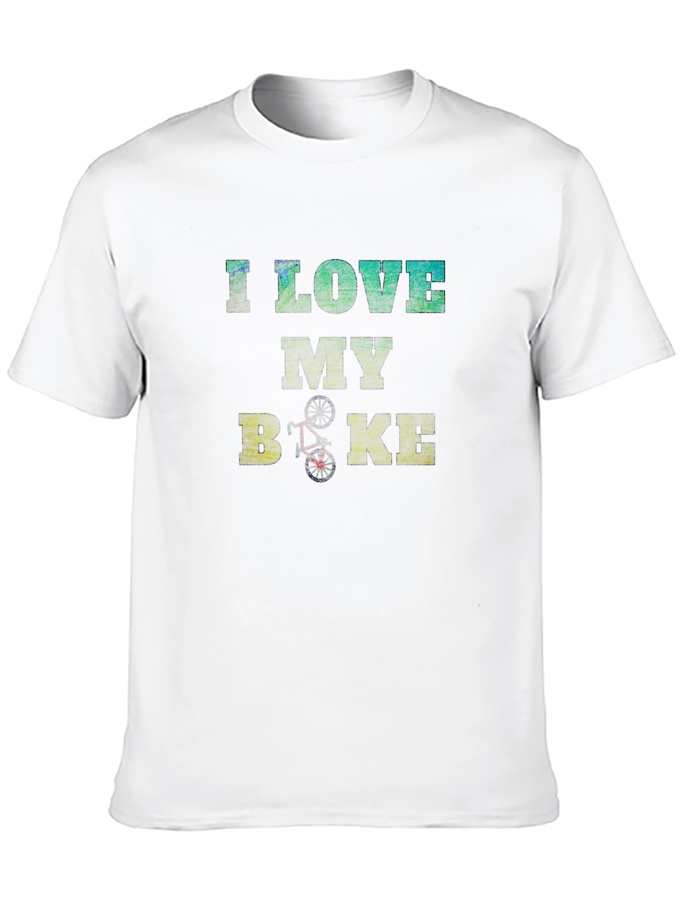 I Love My Bike Graphic T-Shirt