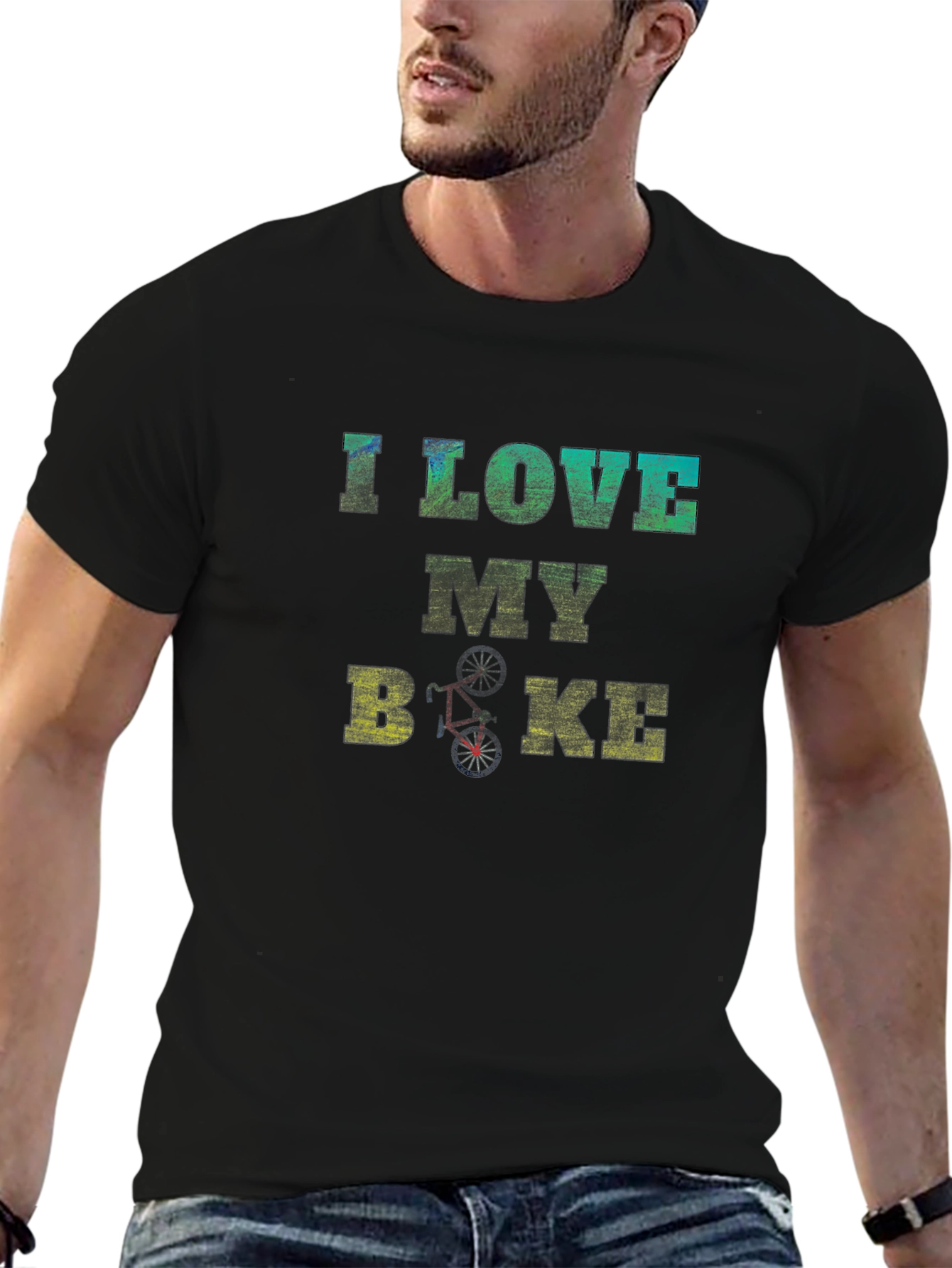 I Love My Bike Graphic T-Shirt