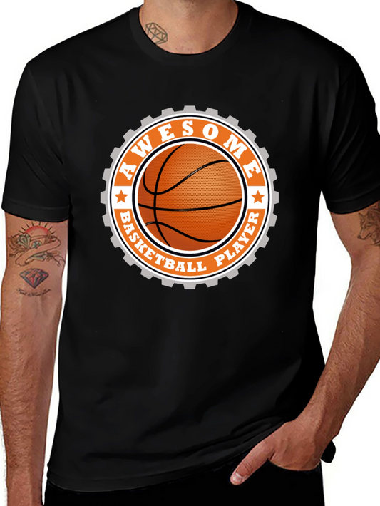 Awesome Basketball Player Graphic T-Shirt