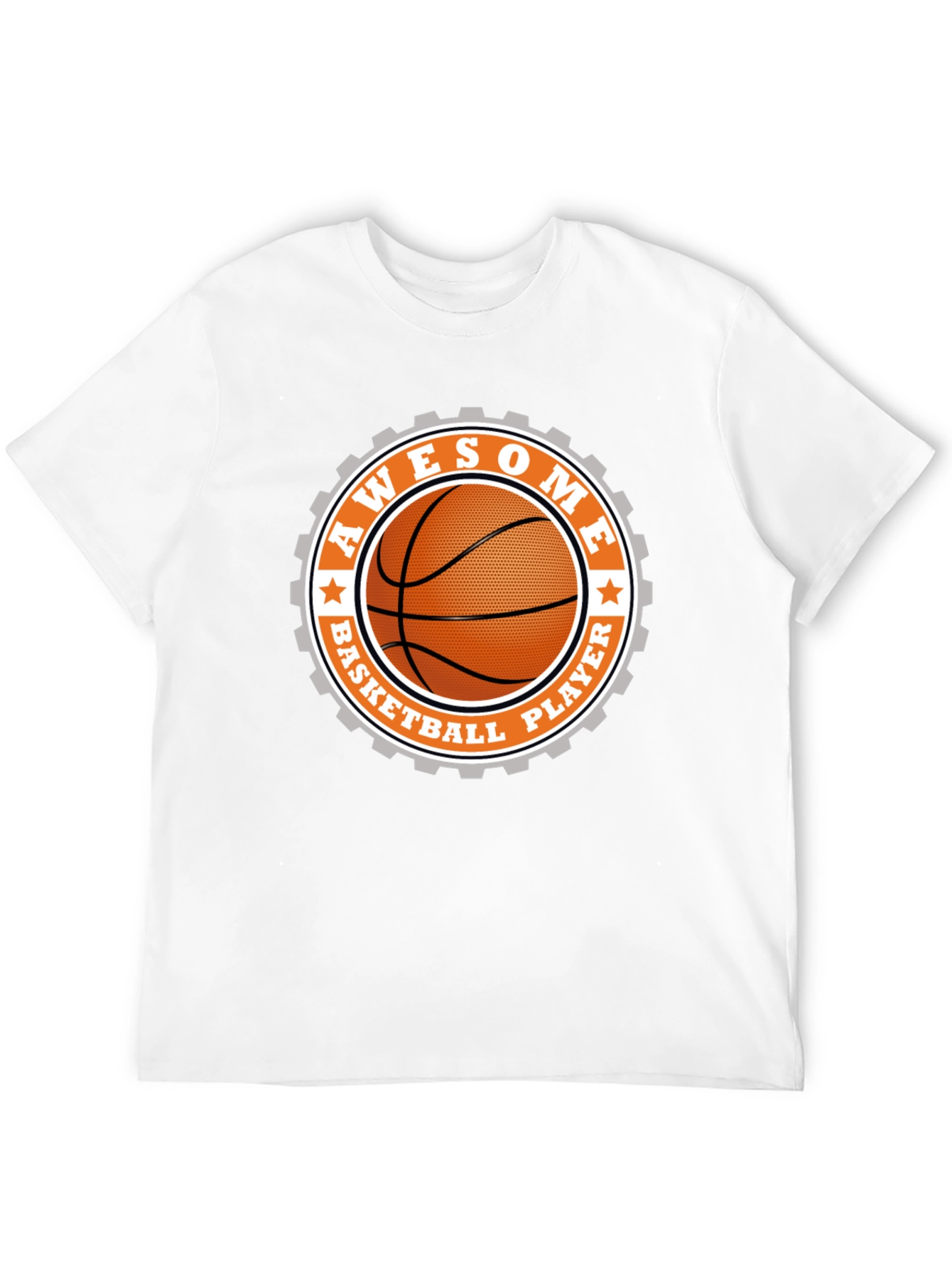 Awesome Basketball Player Graphic T-Shirt
