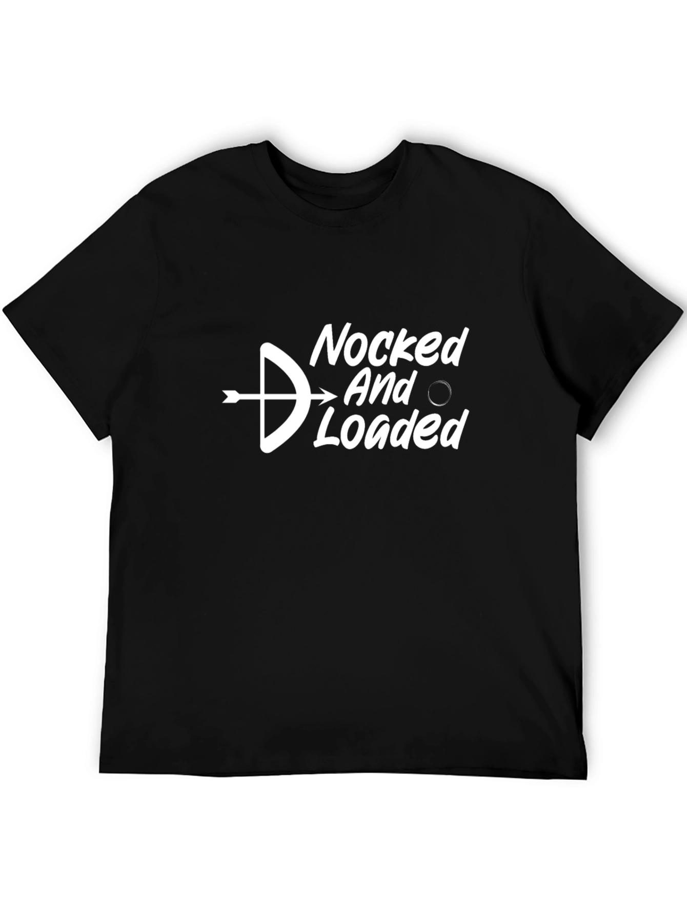 Nocked and Loaded Archery T-Shirt - Black