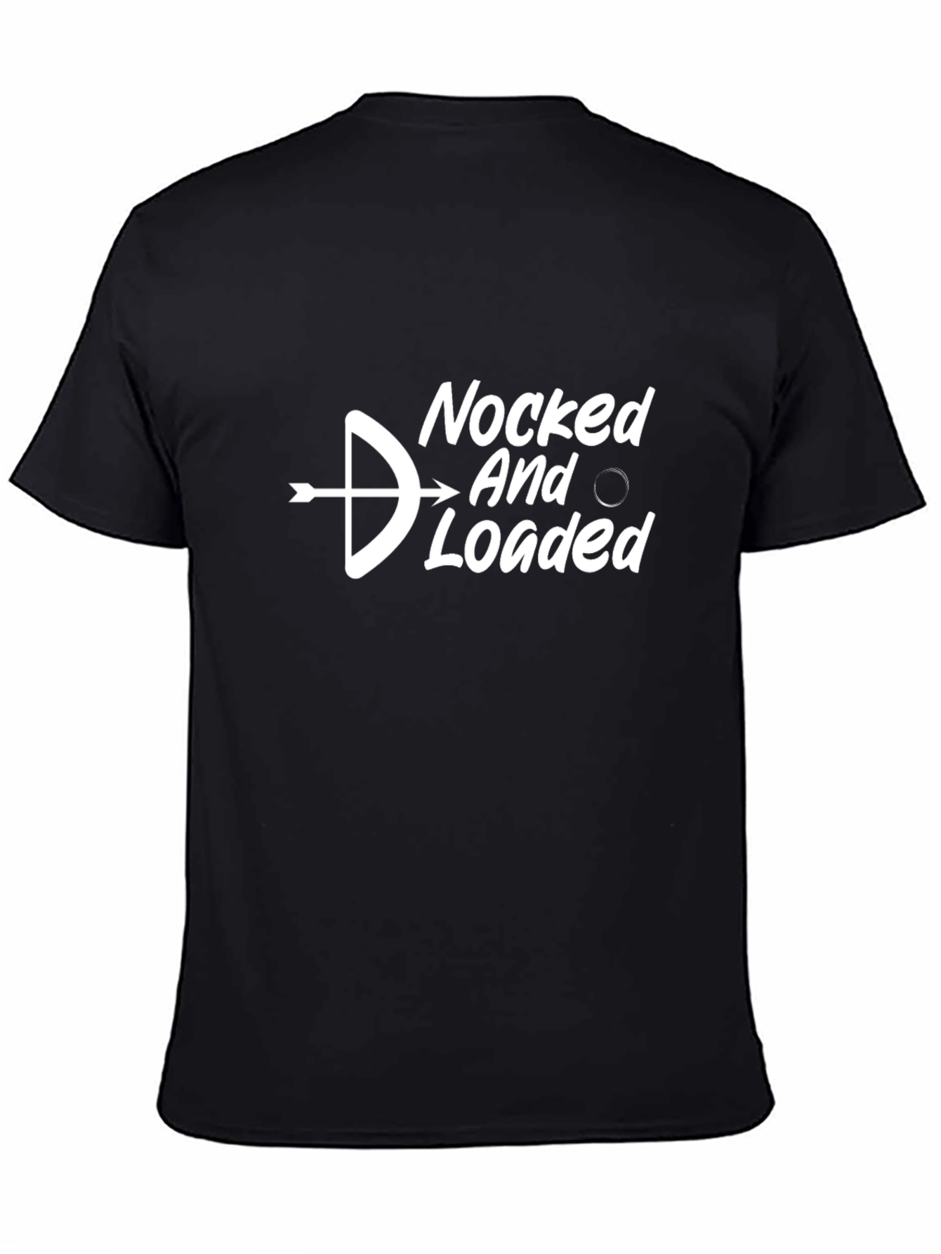 Nocked and Loaded Archery T-Shirt - Black