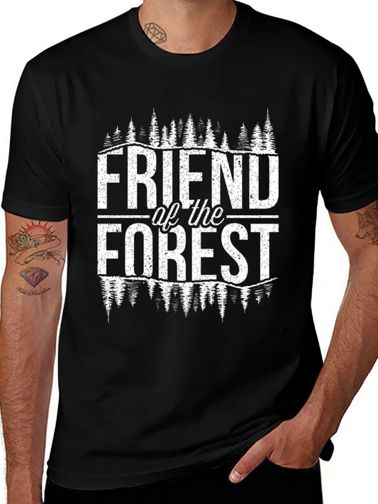 Friend of the Forest Graphic Tee - Eco-Friendly Shirt