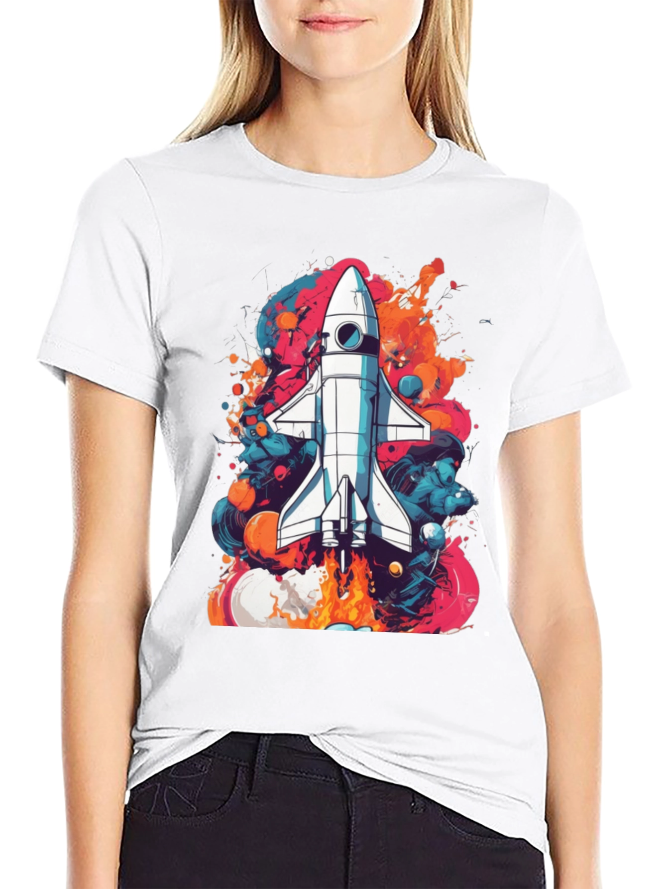 Rocket Launch Graphic Tee
