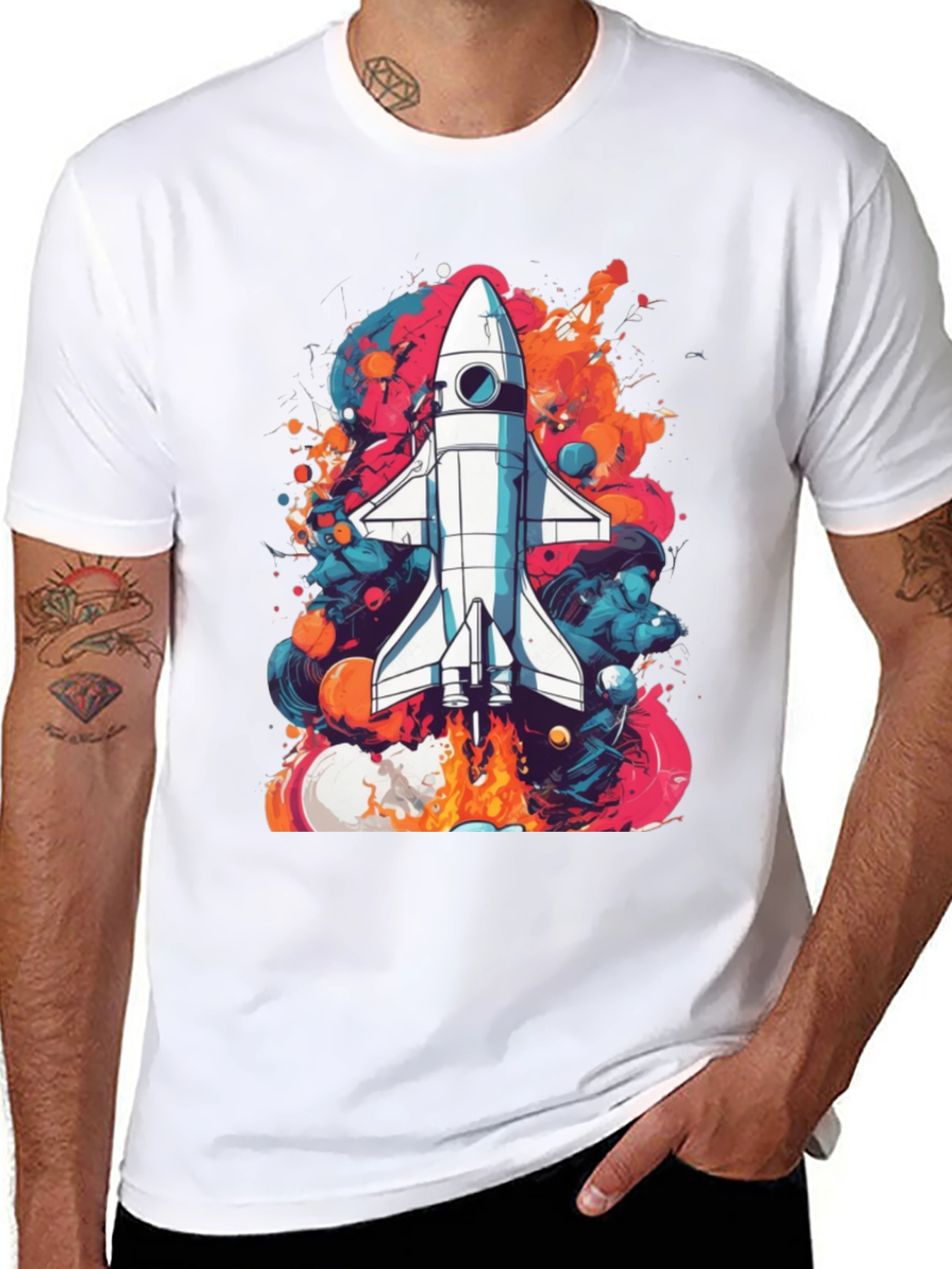 Rocket Launch Graphic Tee