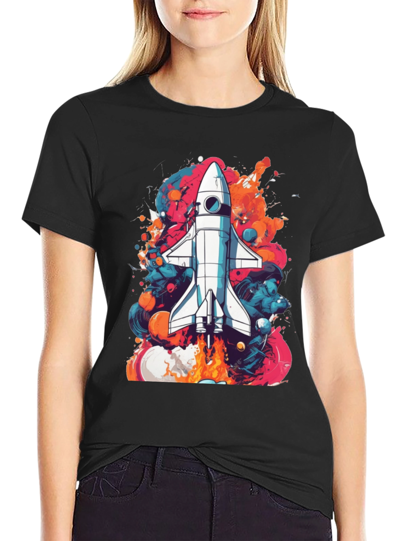 Rocket Launch Graphic Tee