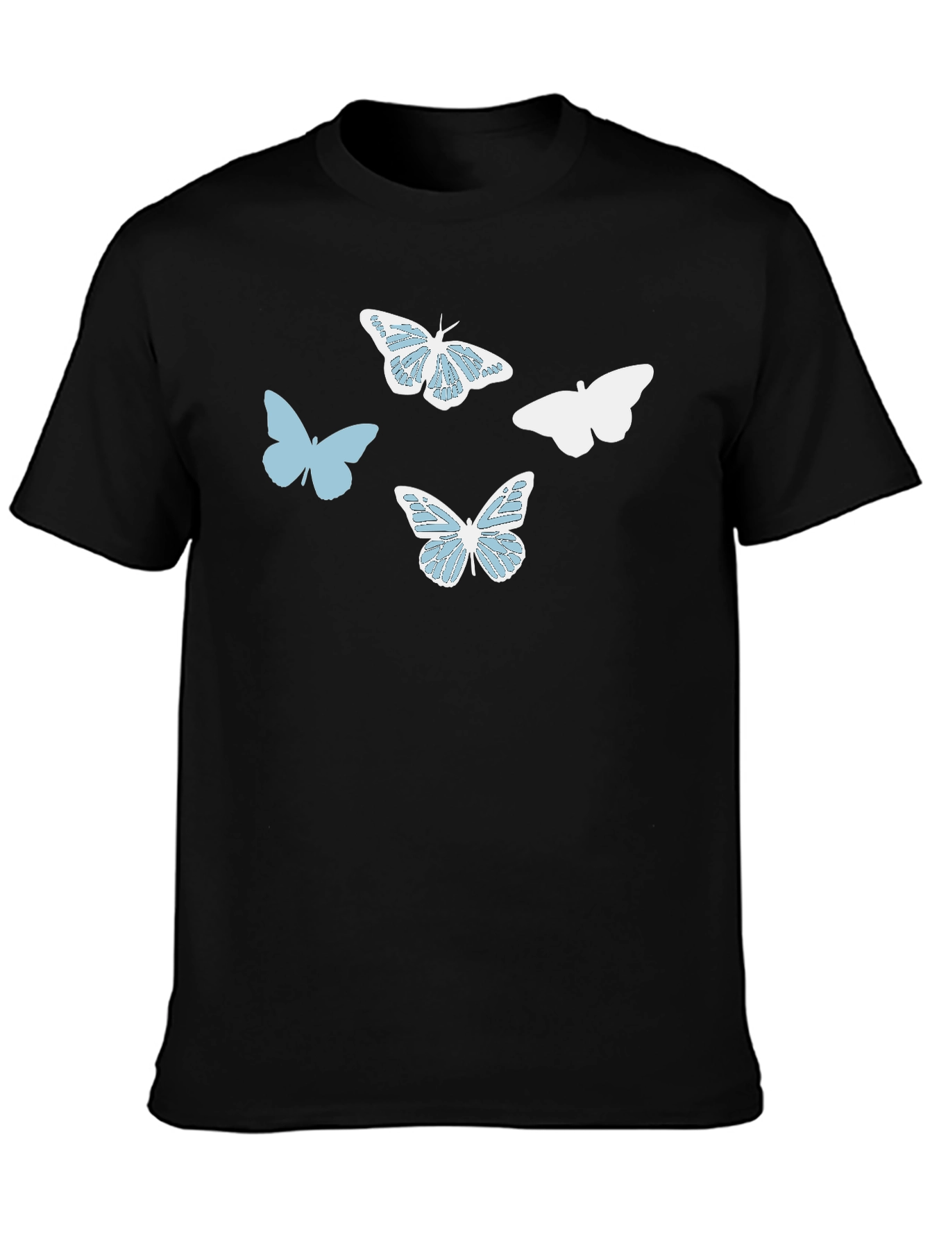 Butterfly Graphic Print T-Shirt