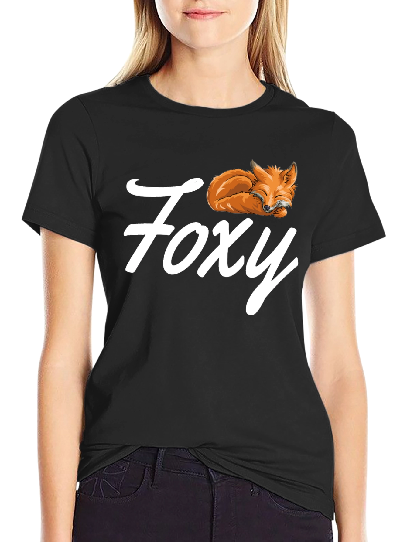 Foxy Graphic Tee - Cool Casual Comfort