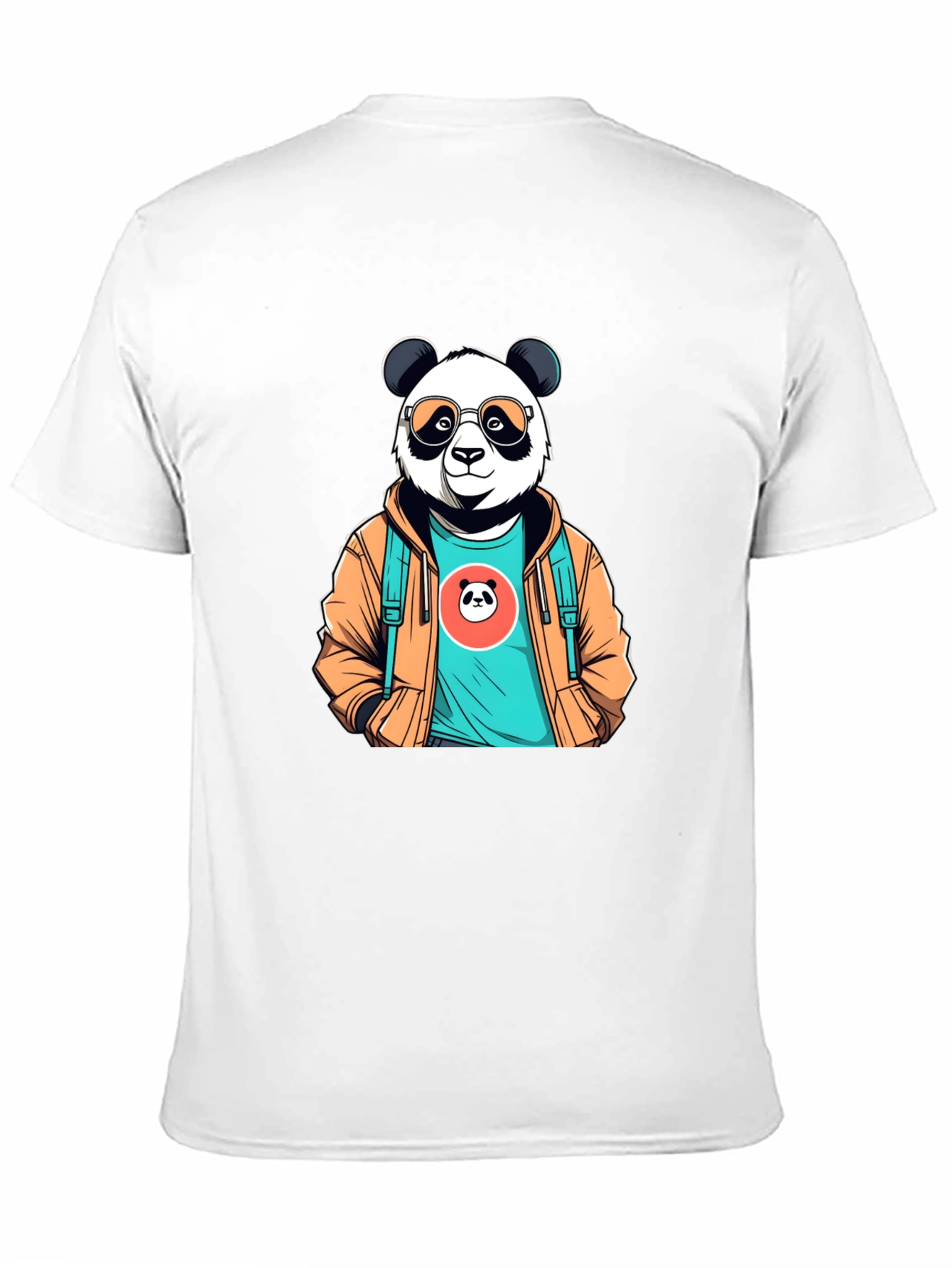 Cool Panda Graphic Tee - Stylish Black T-Shirt