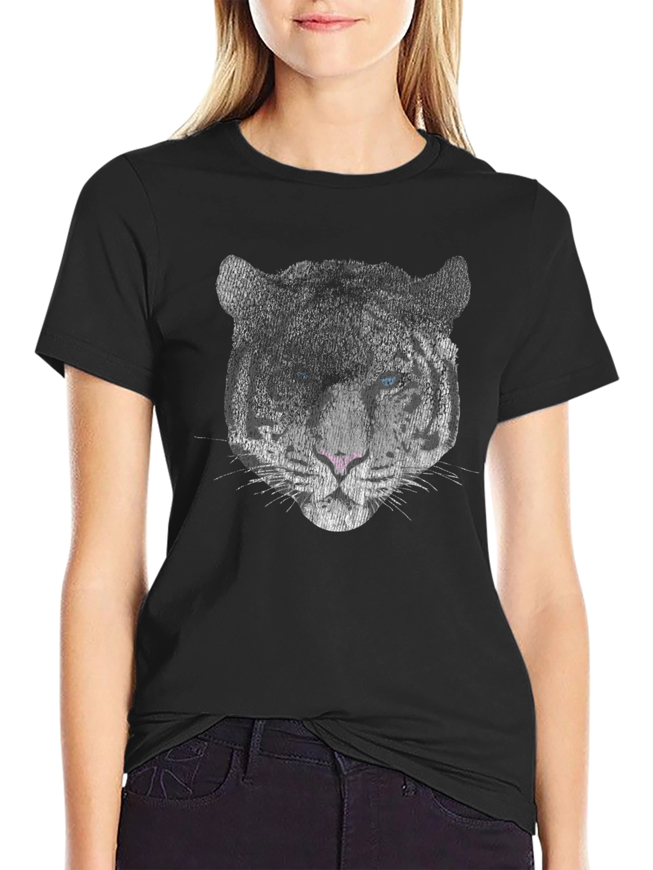 Black Tiger Graphic Tee