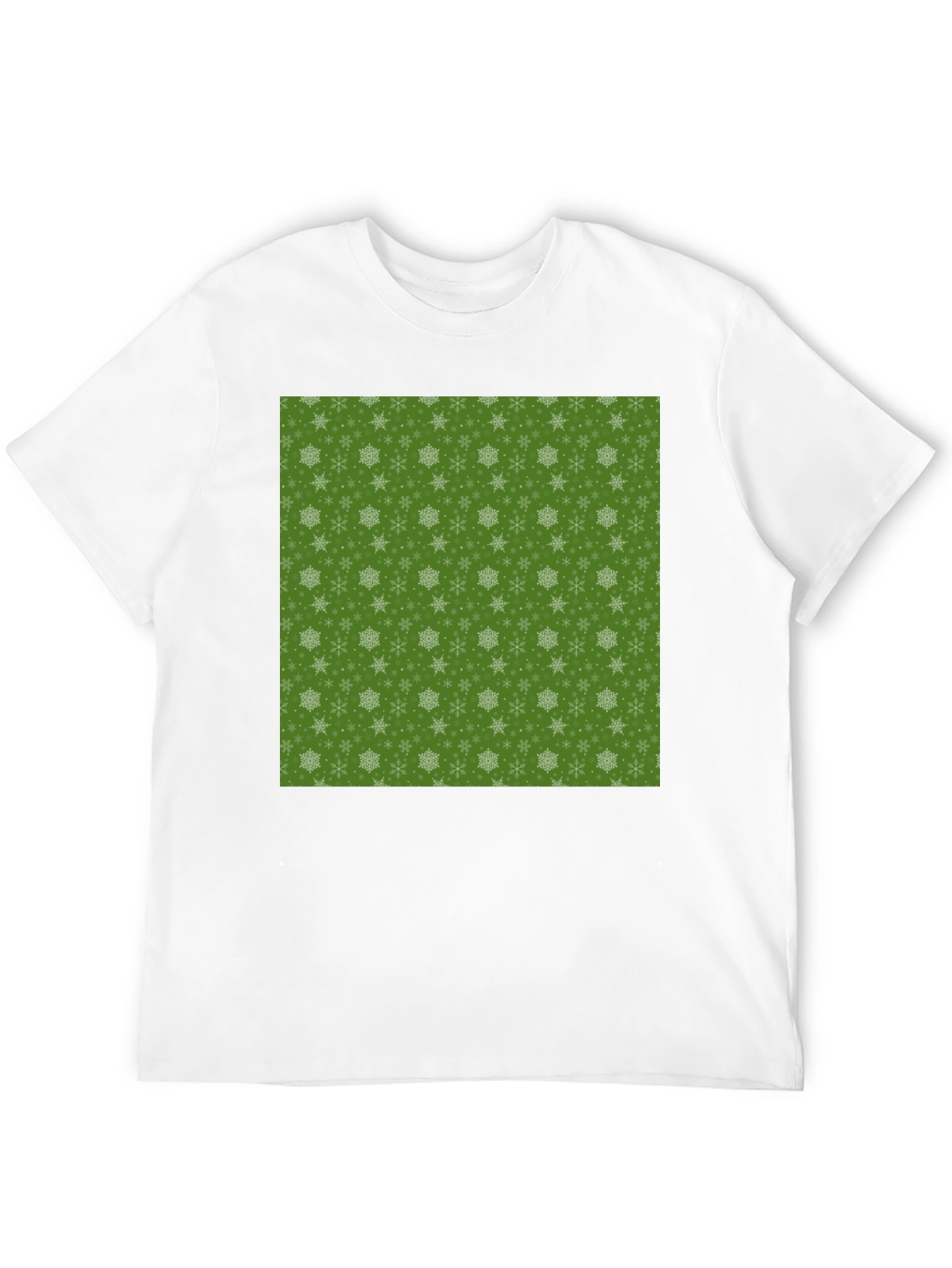 Snowflake Pattern T-Shirt
