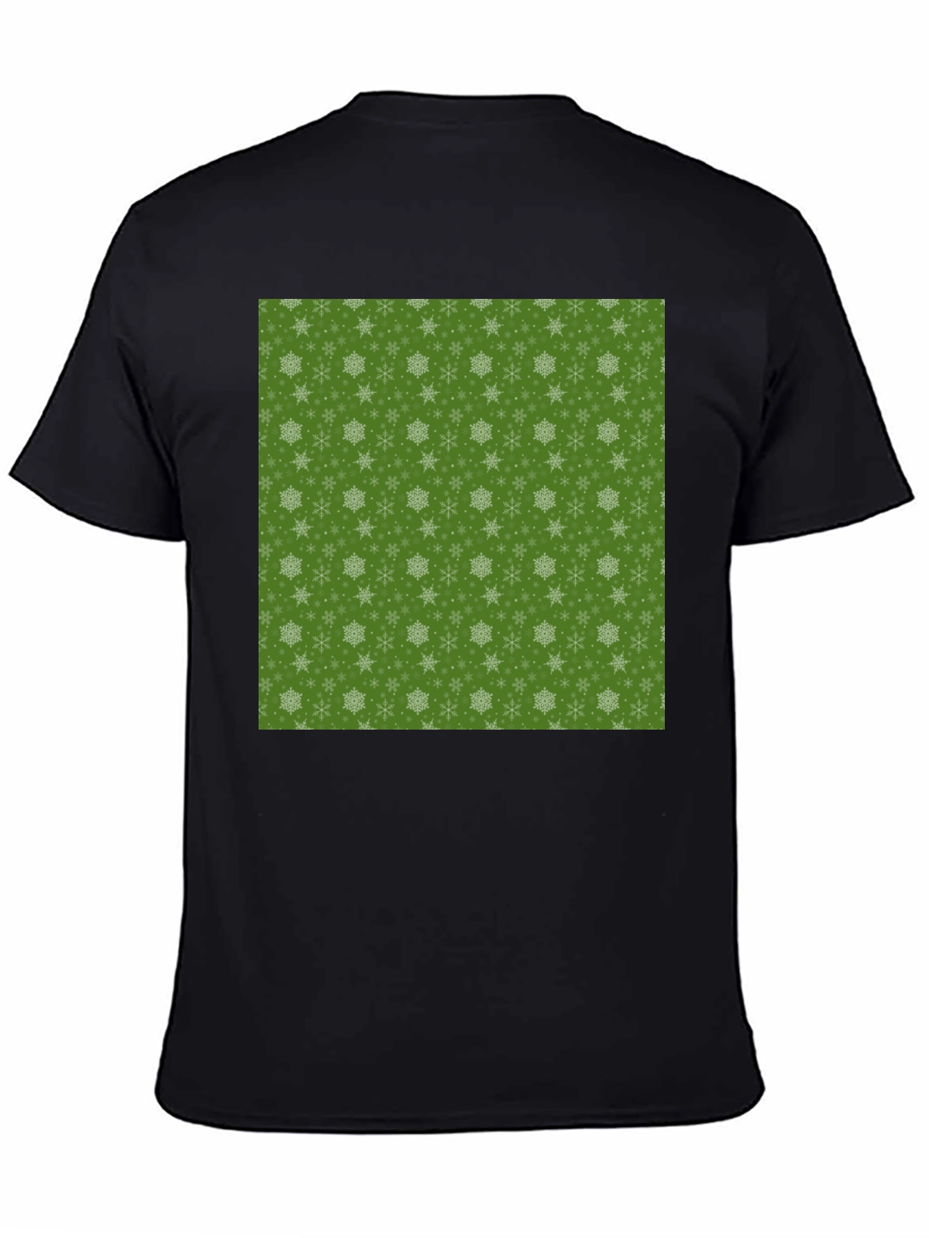 Snowflake Pattern T-Shirt