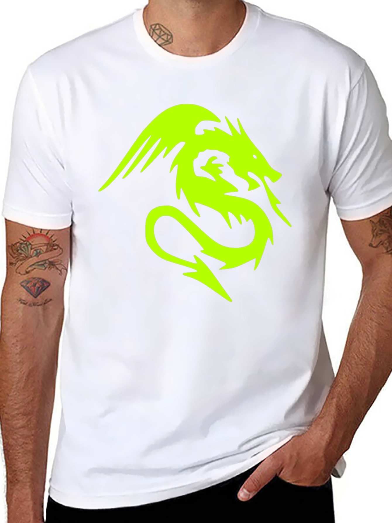 Dragon Graphic Black T-Shirt