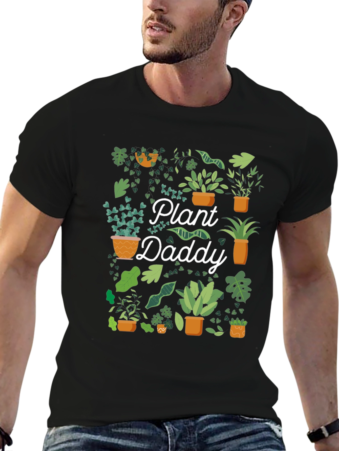 Plant Daddy Graphic Tee - Houseplant Lover T-Shirt