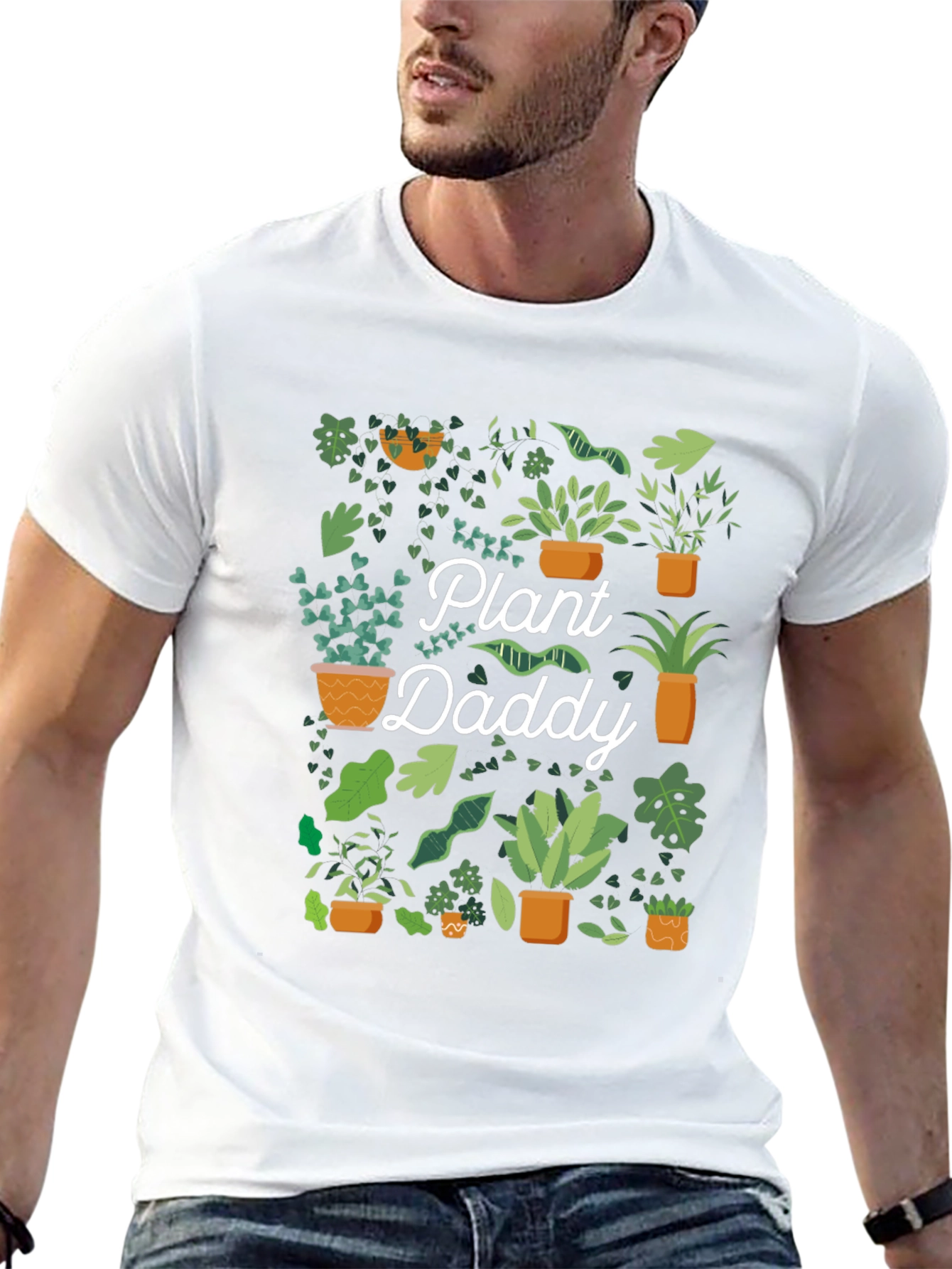 Plant Daddy Graphic Tee - Houseplant Lover T-Shirt