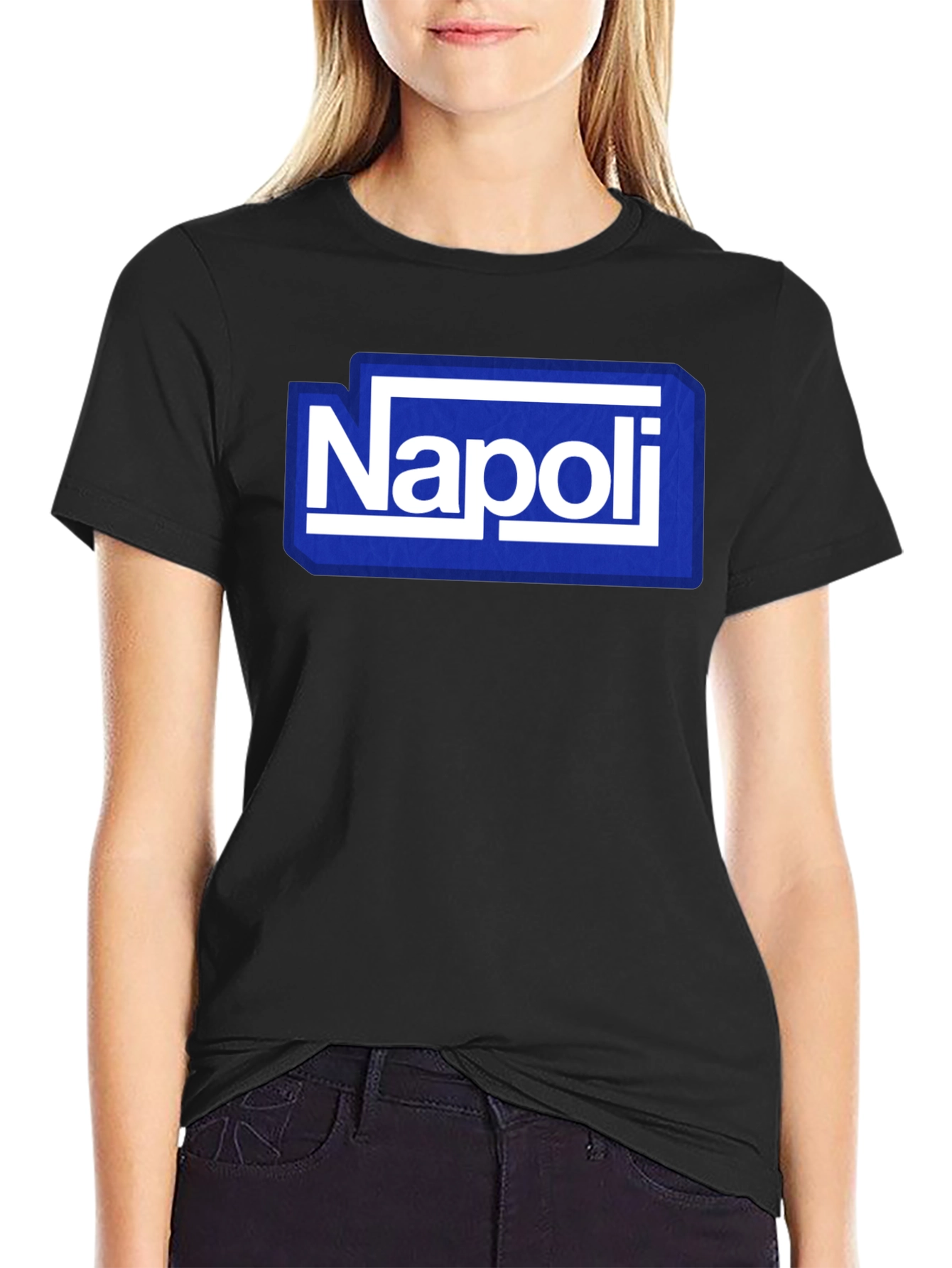 Napoli Graphic Tee - Stylish Mens Black T-Shirt