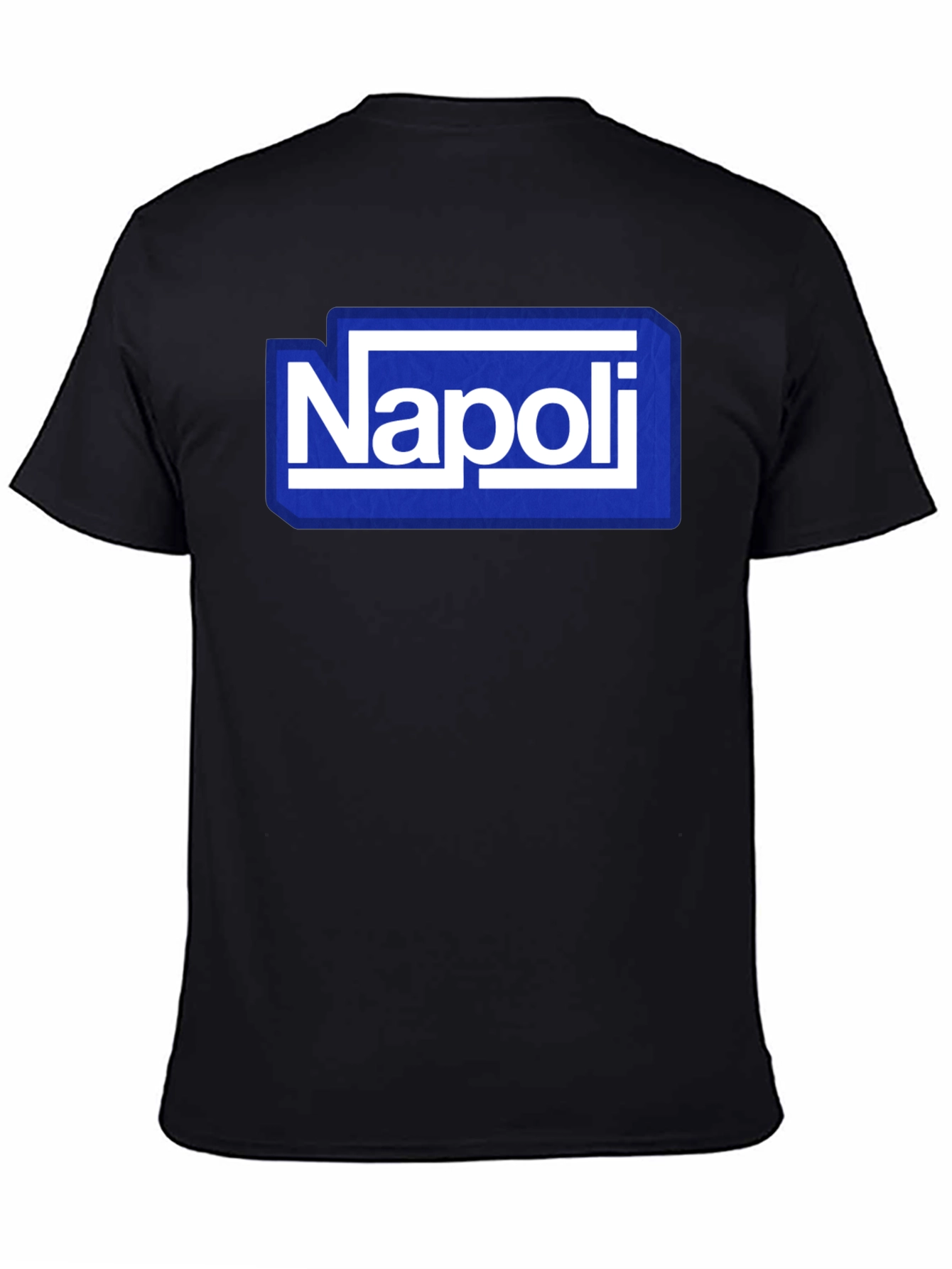Napoli Graphic Tee - Stylish Mens Black T-Shirt