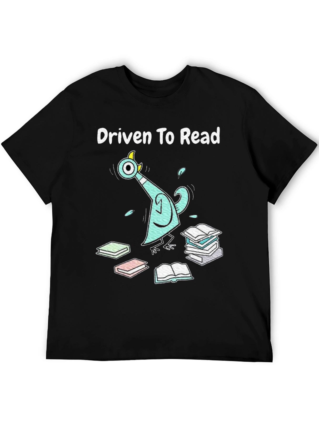 Driven to Read Pigeon Graphic Tee
