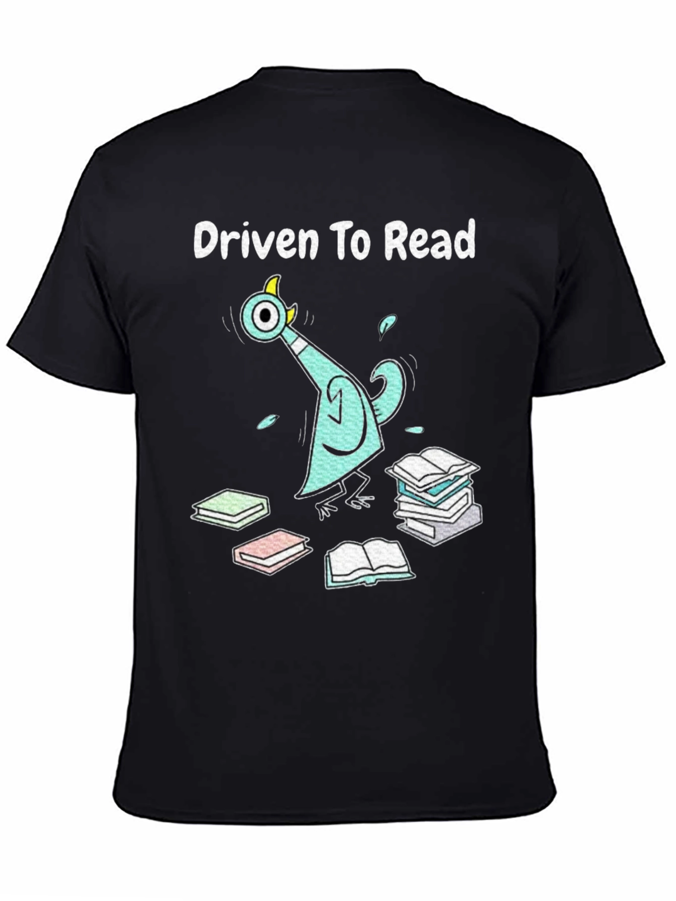 Driven to Read Pigeon Graphic Tee