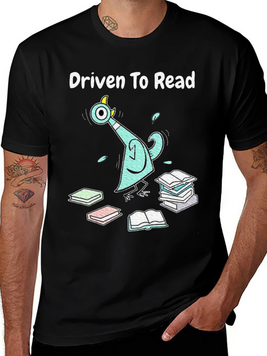 Driven to Read Pigeon Graphic Tee