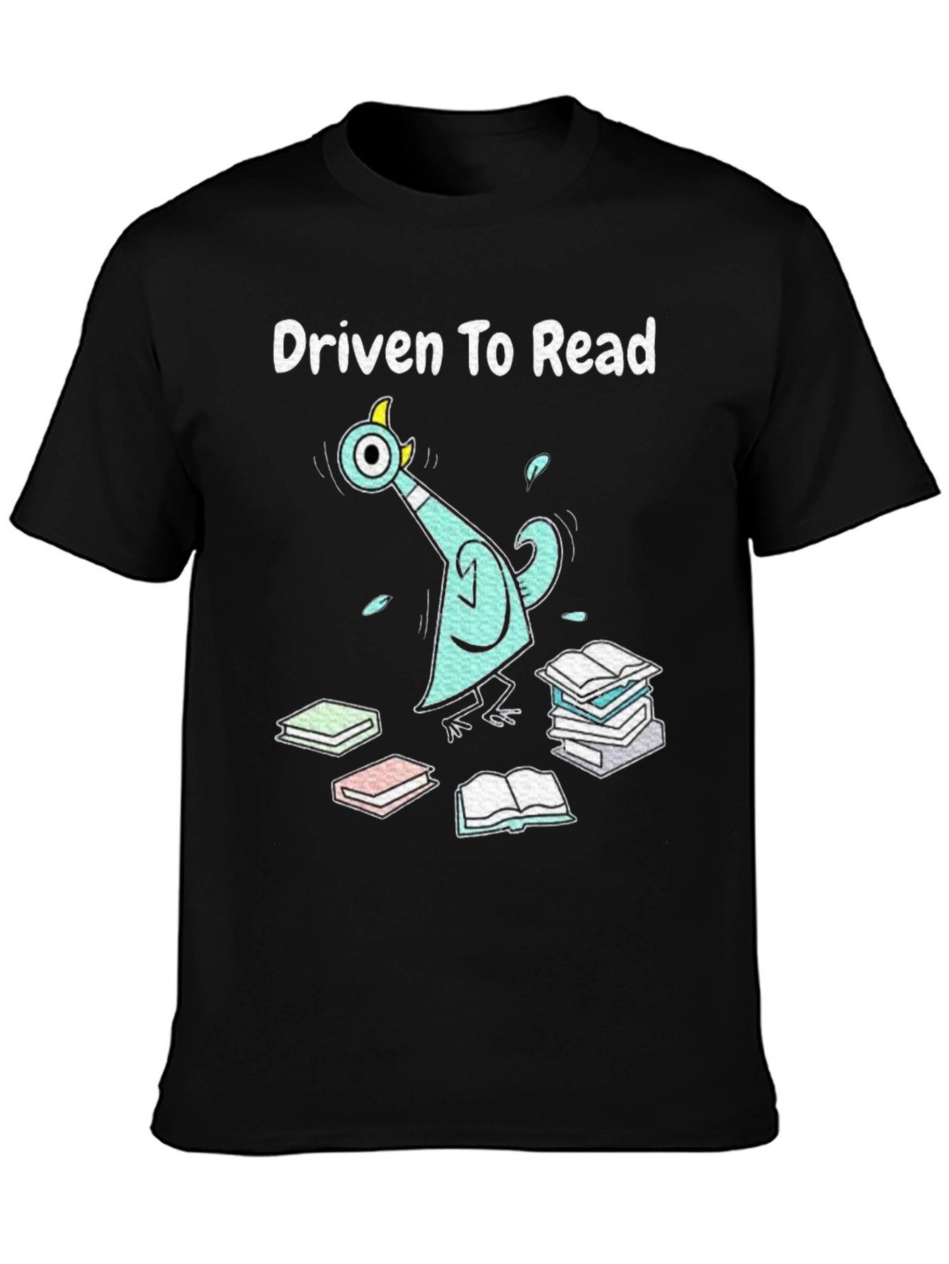 Driven to Read Pigeon Graphic Tee