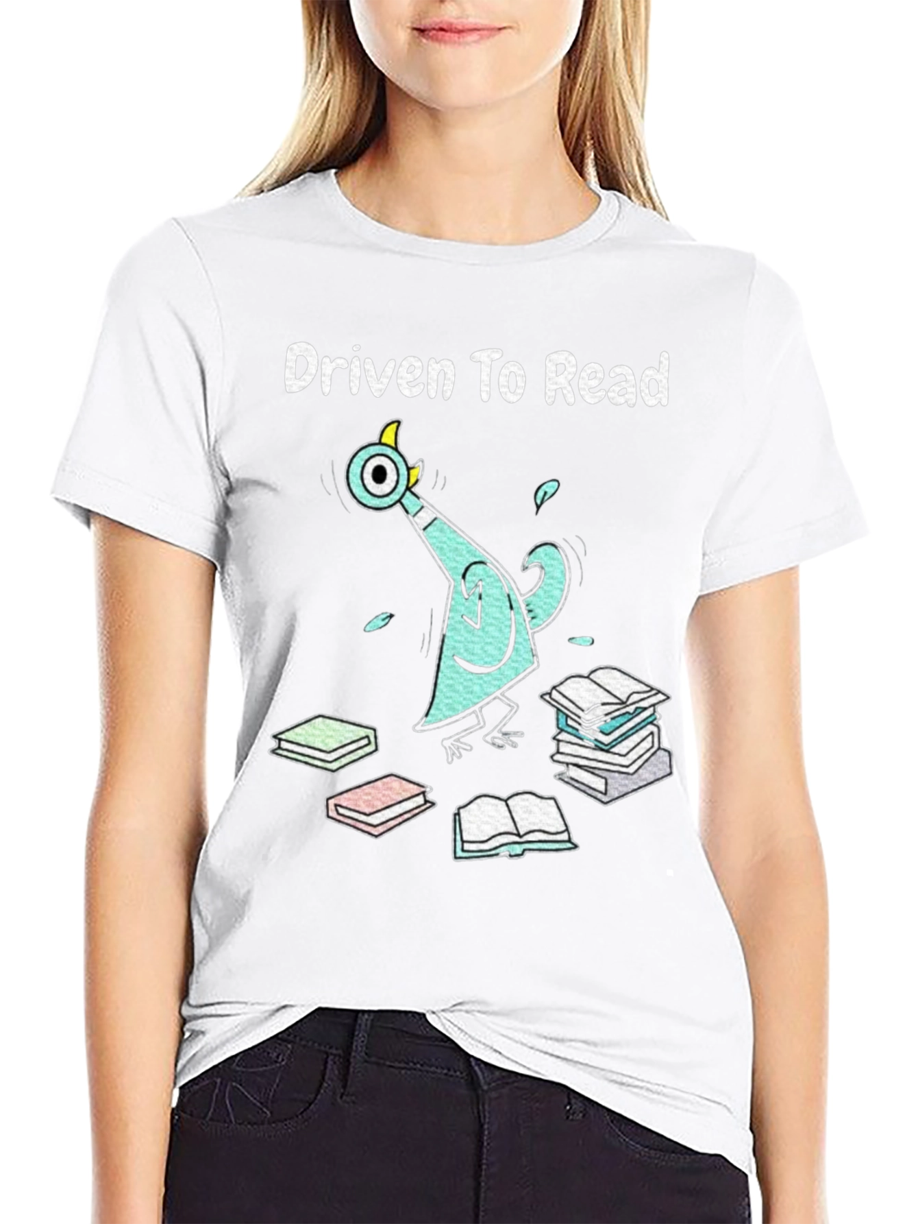 Driven to Read Pigeon Graphic Tee