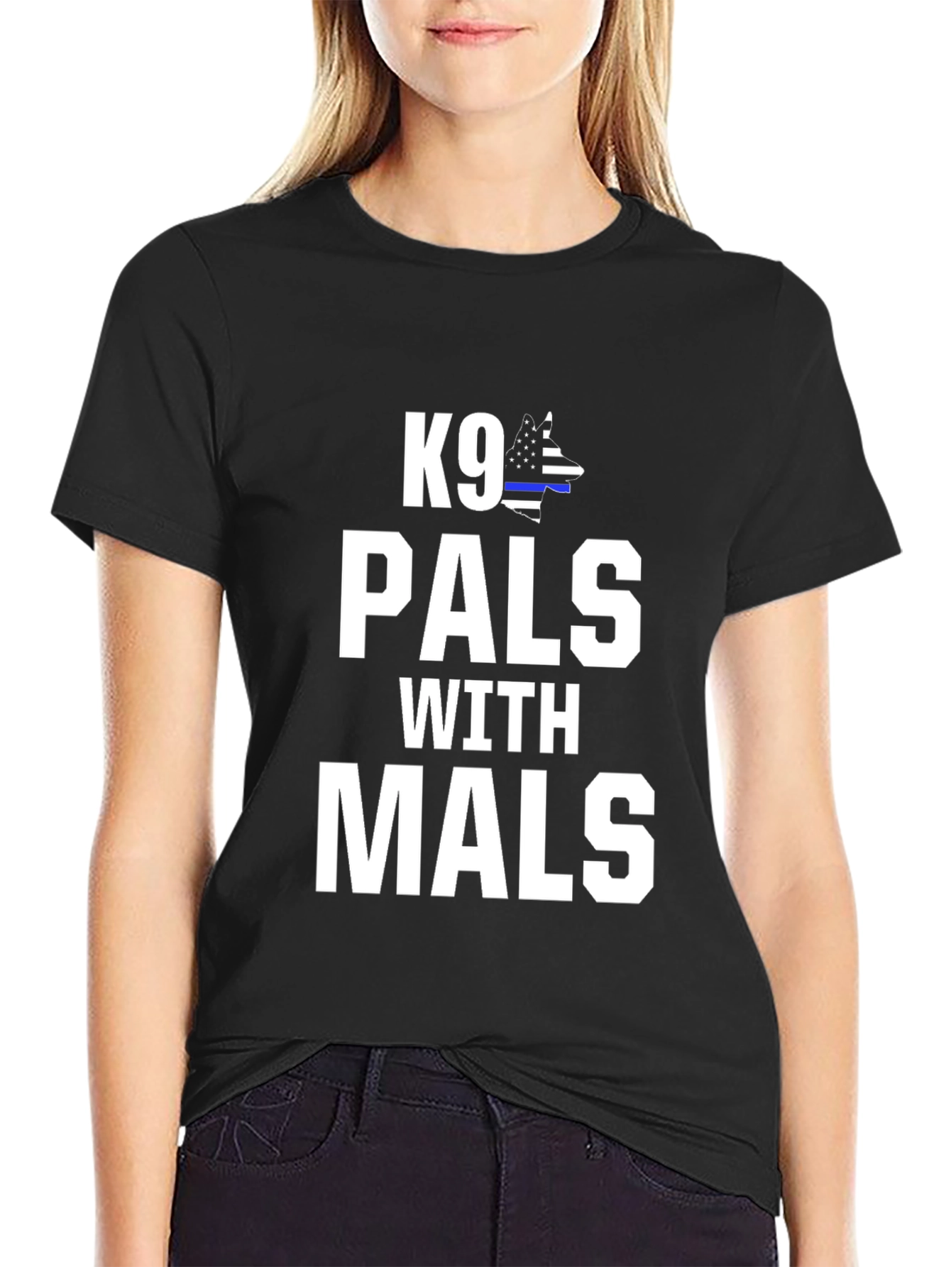K9 Pals With Mals Graphic Tee