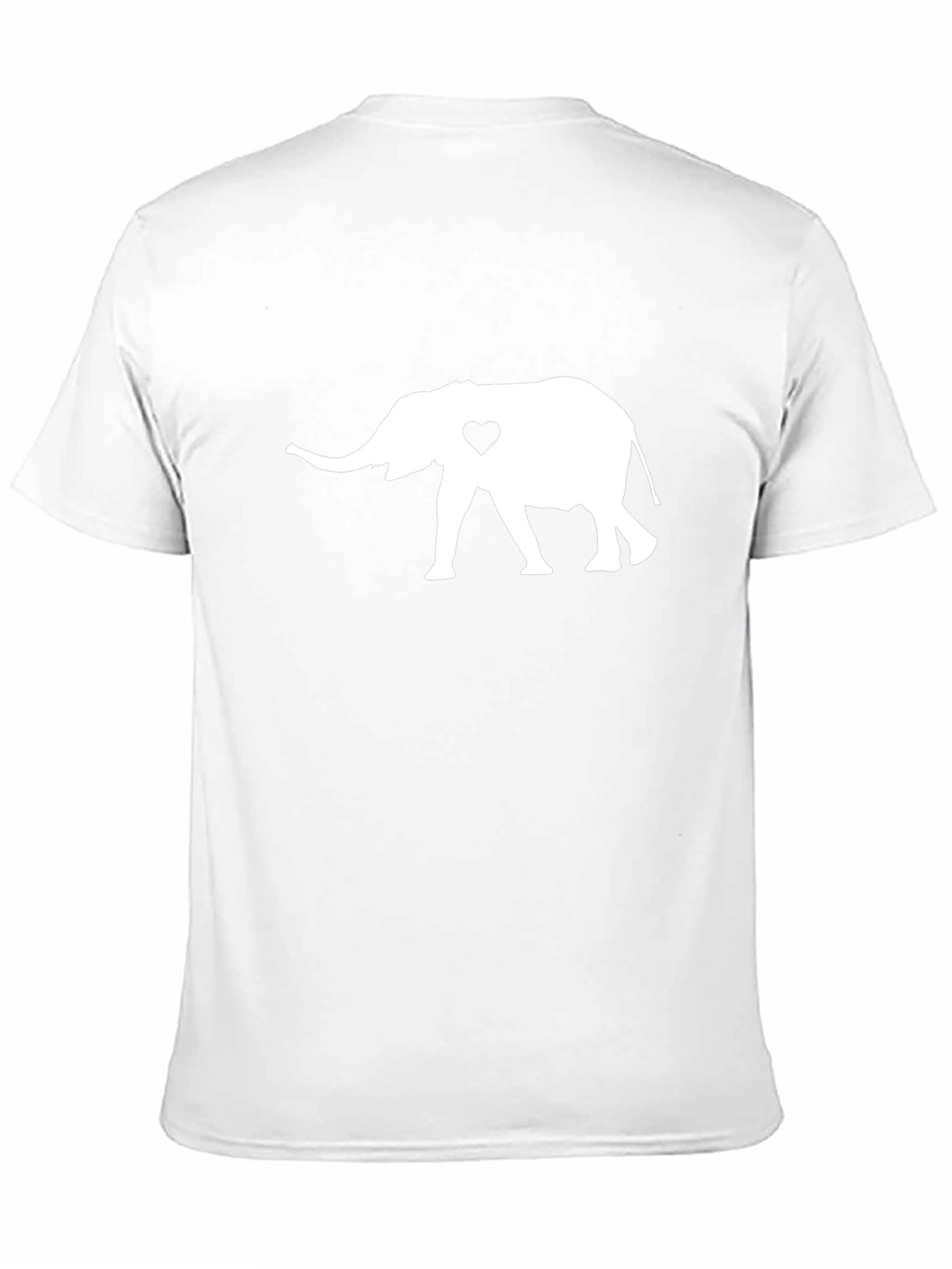 Elephant Heart Graphic Tee - Black