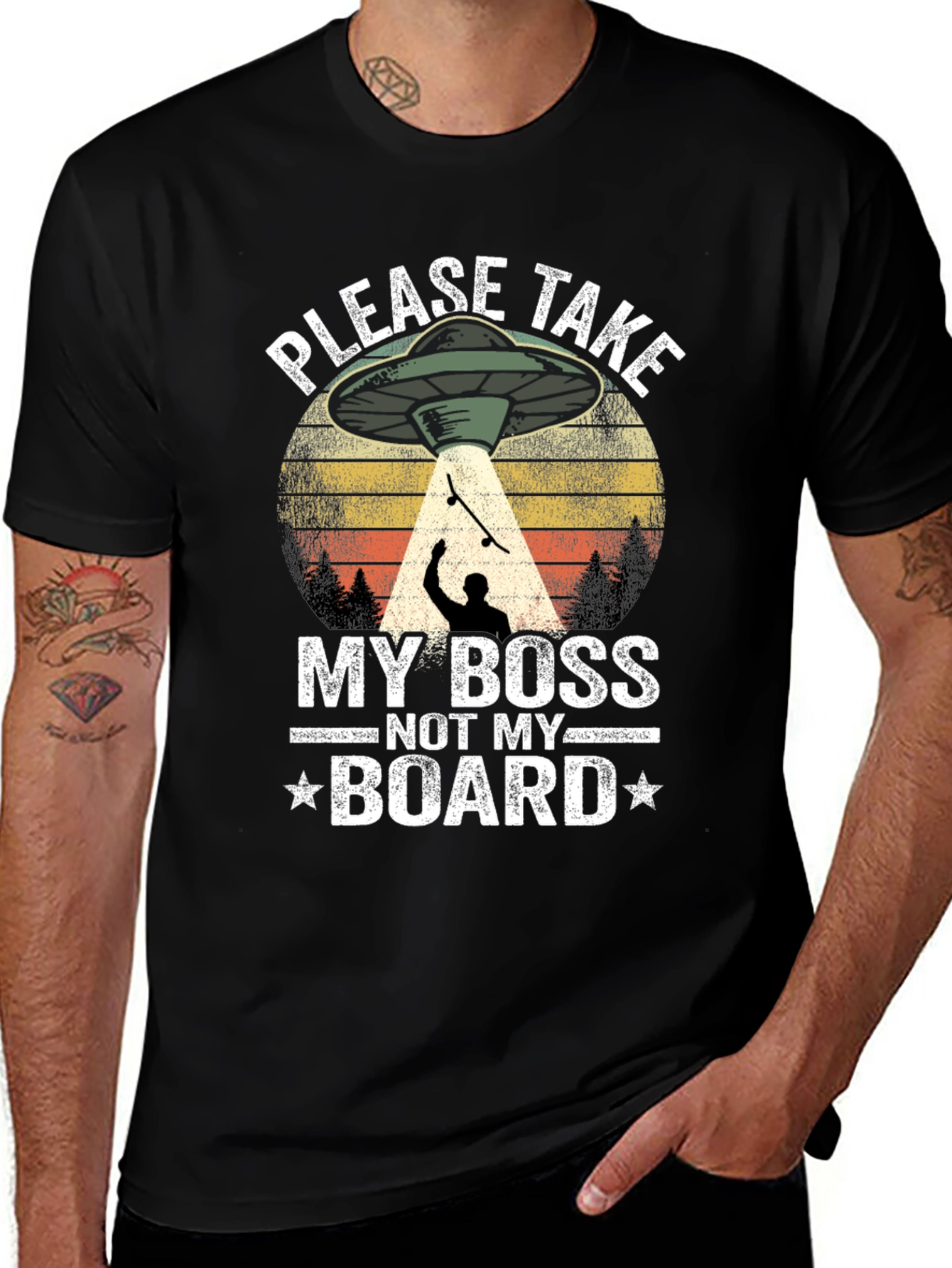 Please Take My Boss Graphic Tee