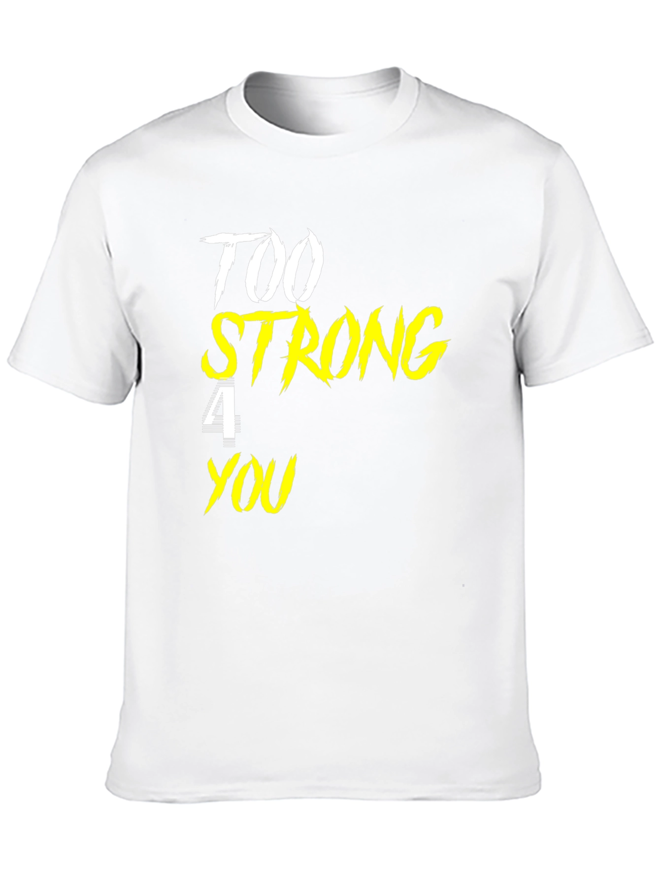 Too Strong For You Black Graphic Tee