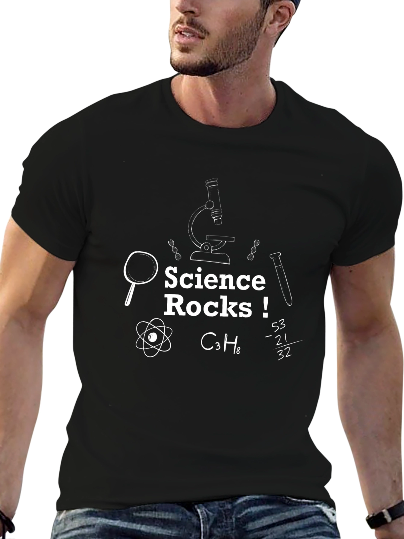Science Rocks Graphic T-Shirt