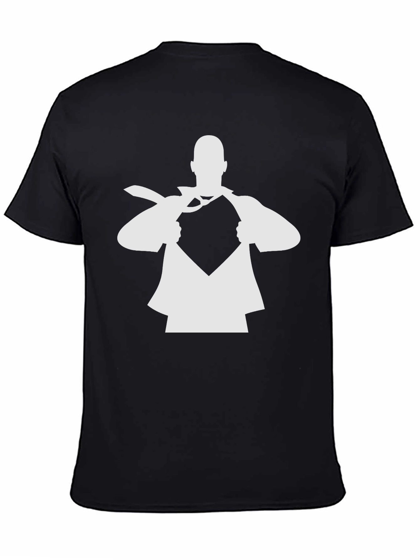 Superhero Reveal T-Shirt - Black