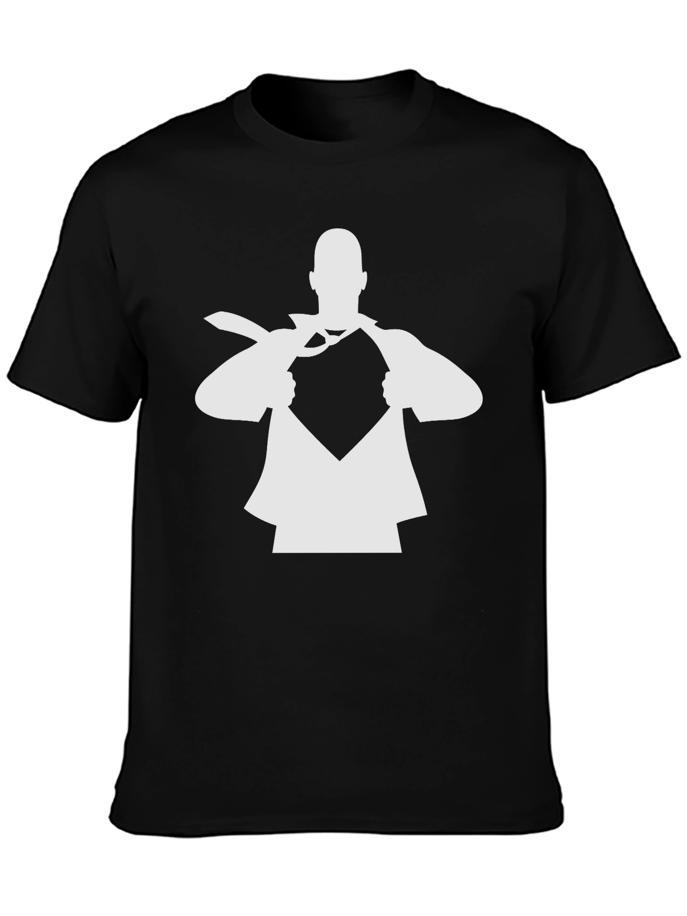 Superhero Reveal T-Shirt - Black