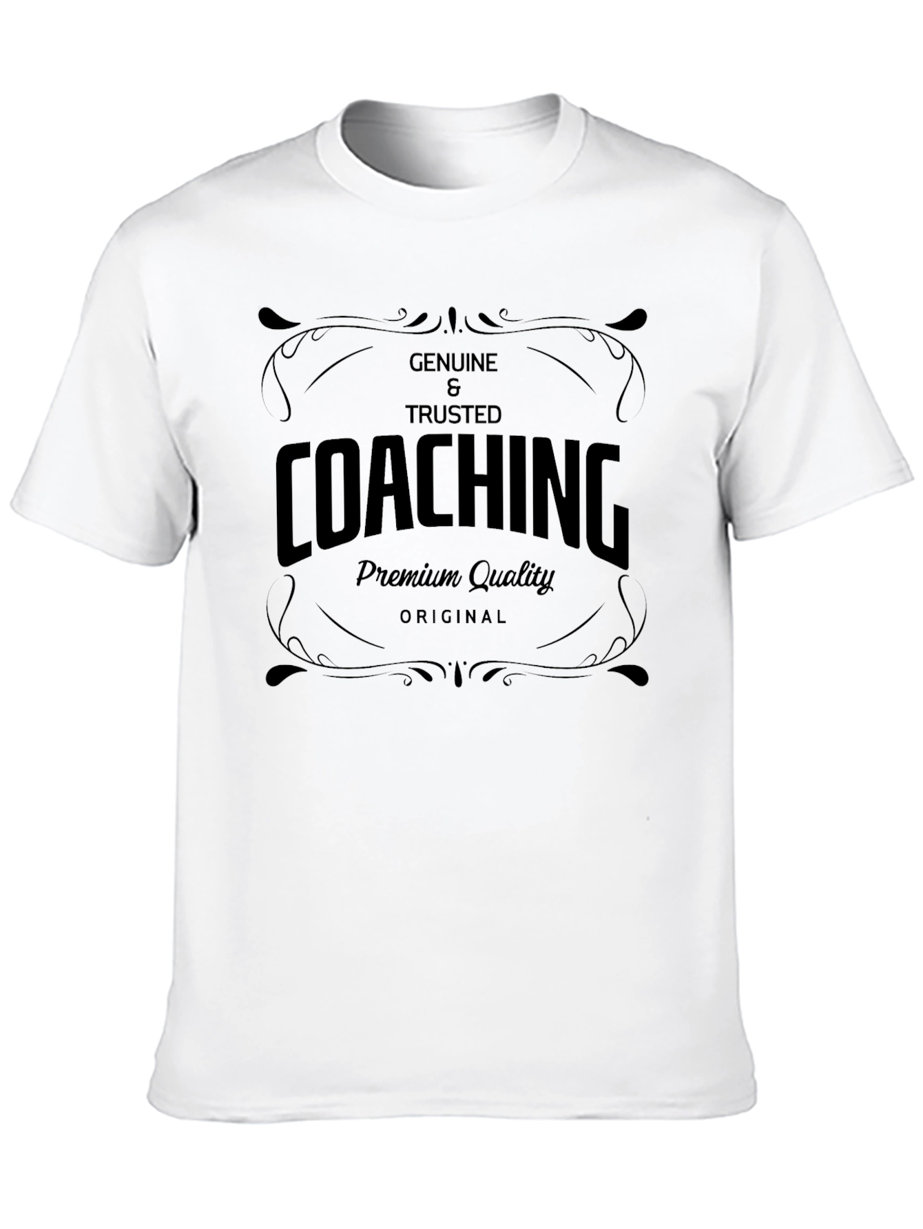 Genuine Coaching Black T-Shirt
