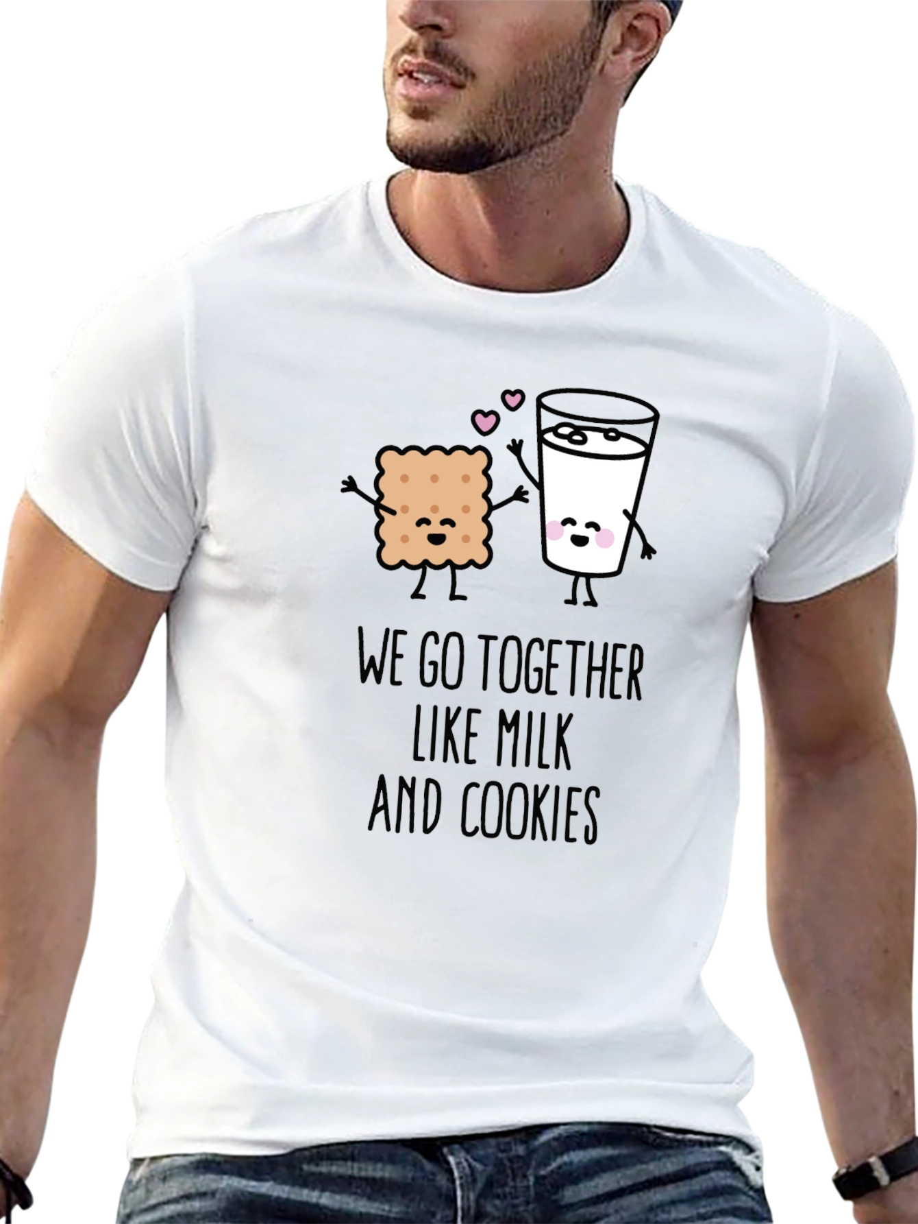Milk and Cookies Graphic Tee